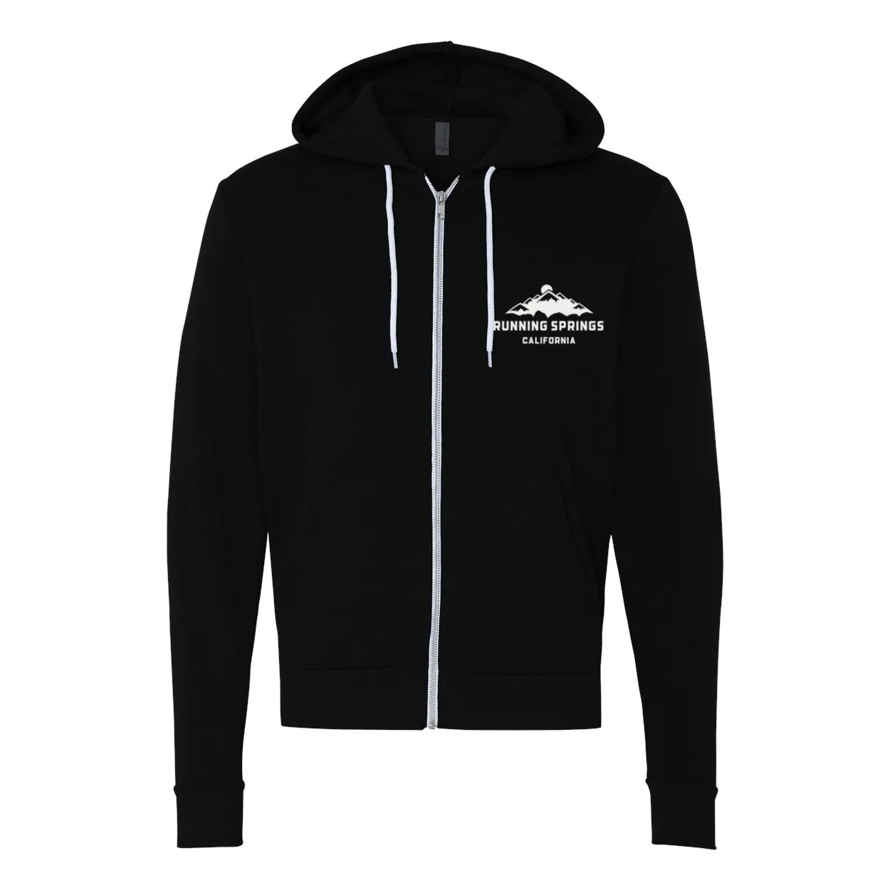 Running Springs Mountain - Zip Up Hoodie