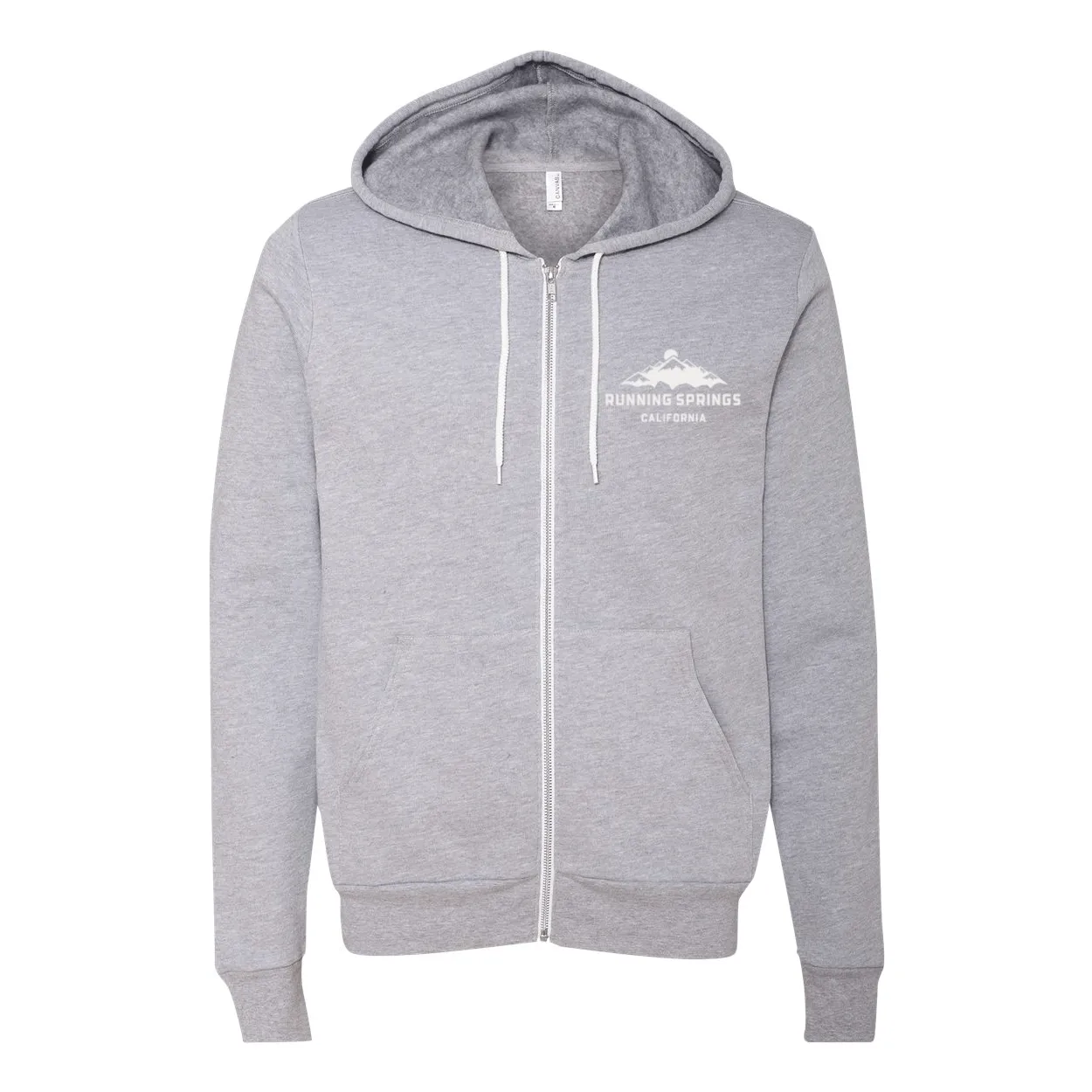 Running Springs Mountain - Zip Up Hoodie