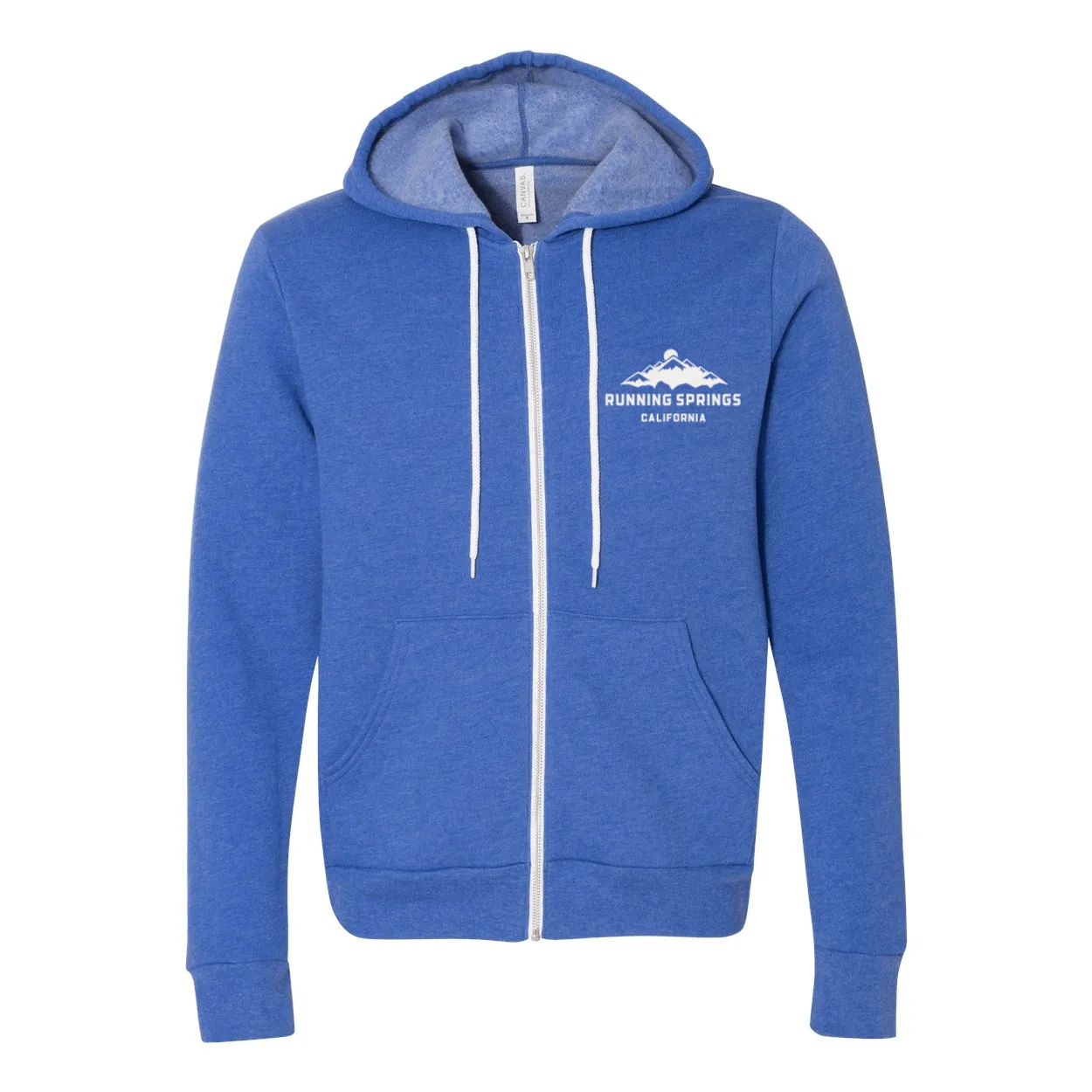 Running Springs Mountain - Zip Up Hoodie