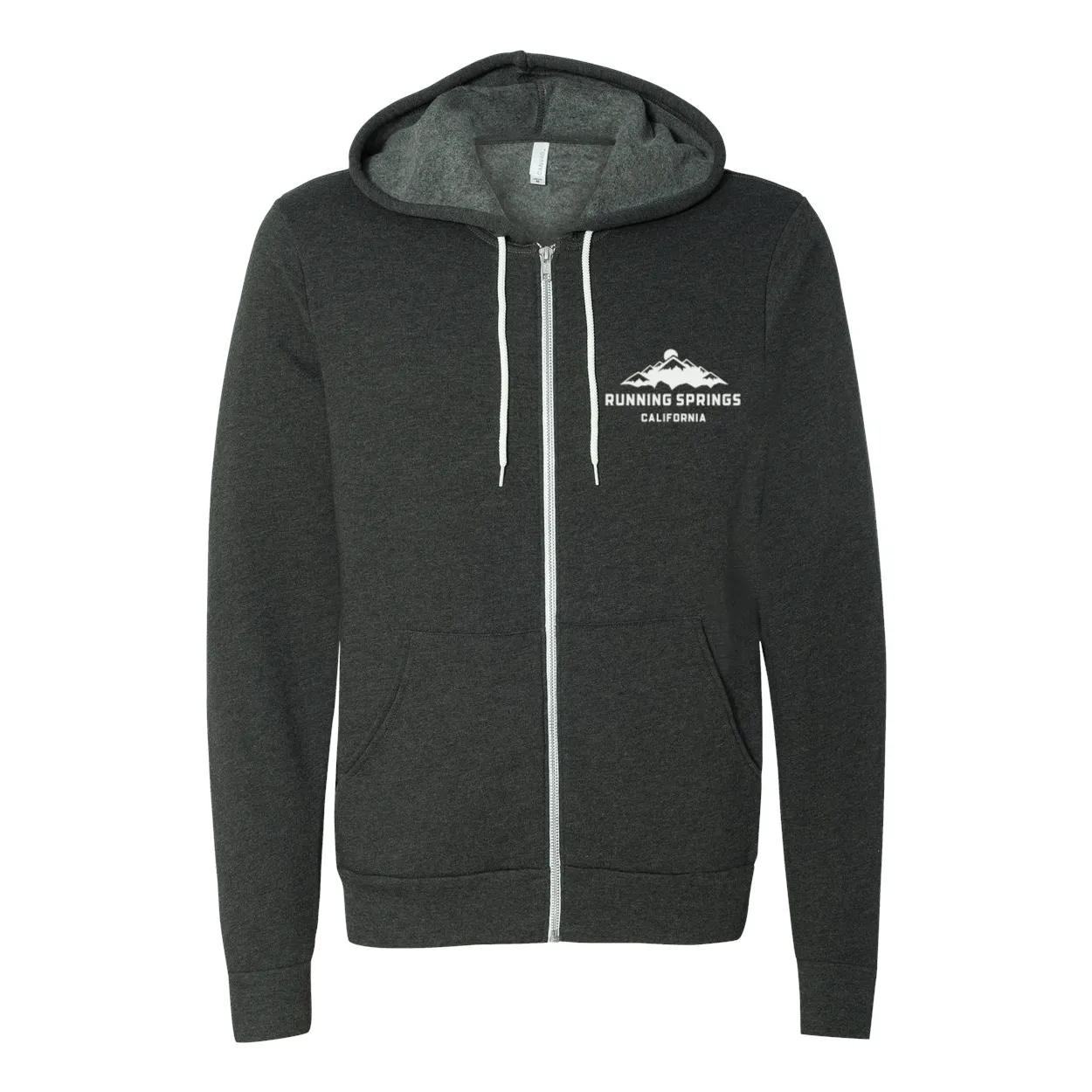 Running Springs Mountain - Zip Up Hoodie