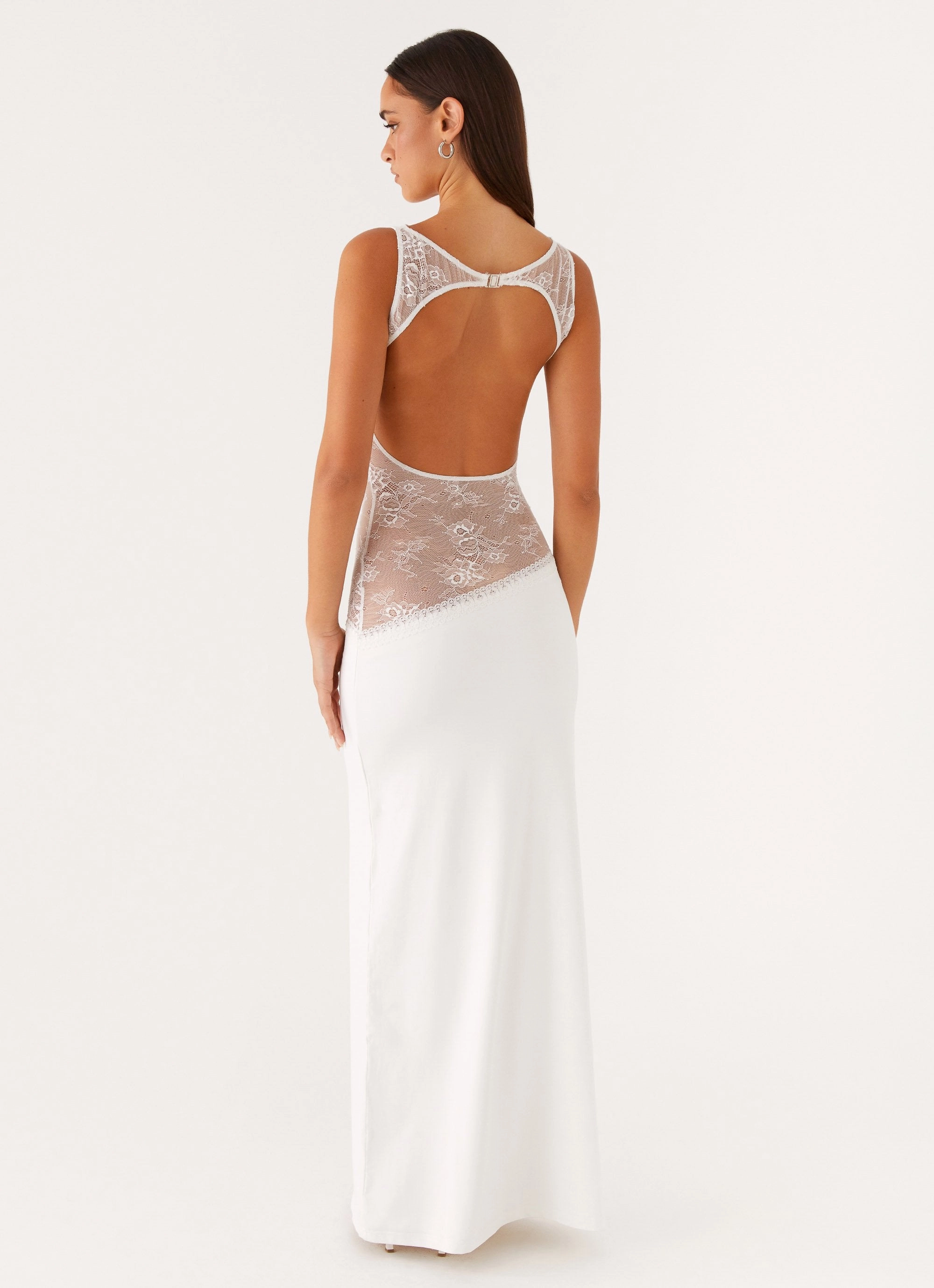 Polite Tone Lucinda Maxi Dress - White