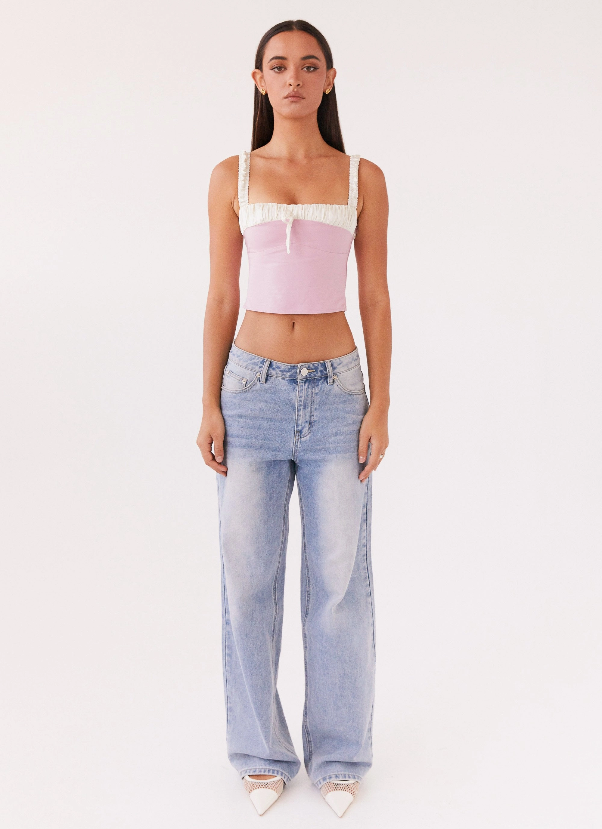 Ryder Bustier Top - Pink UVProtectionCoating Timeless Cut