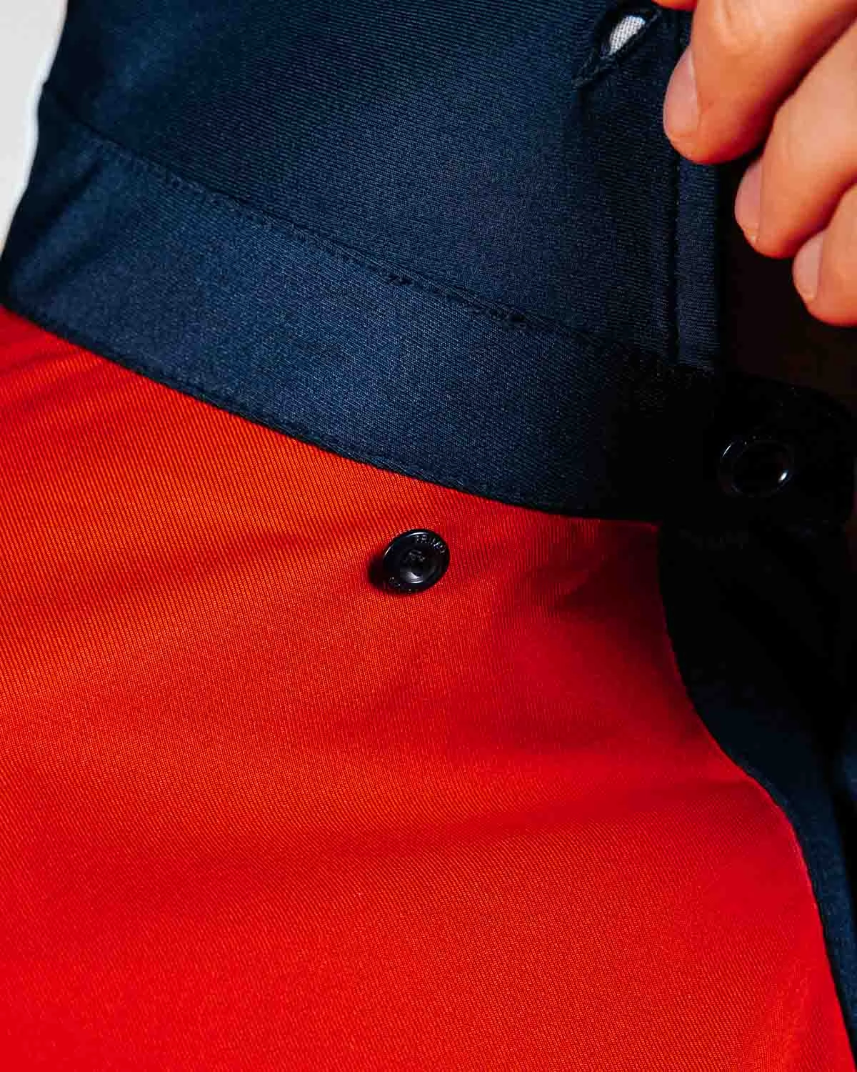 Ryder Cup Red Classic Polo Layered Placket Design HypoallergenicFibers