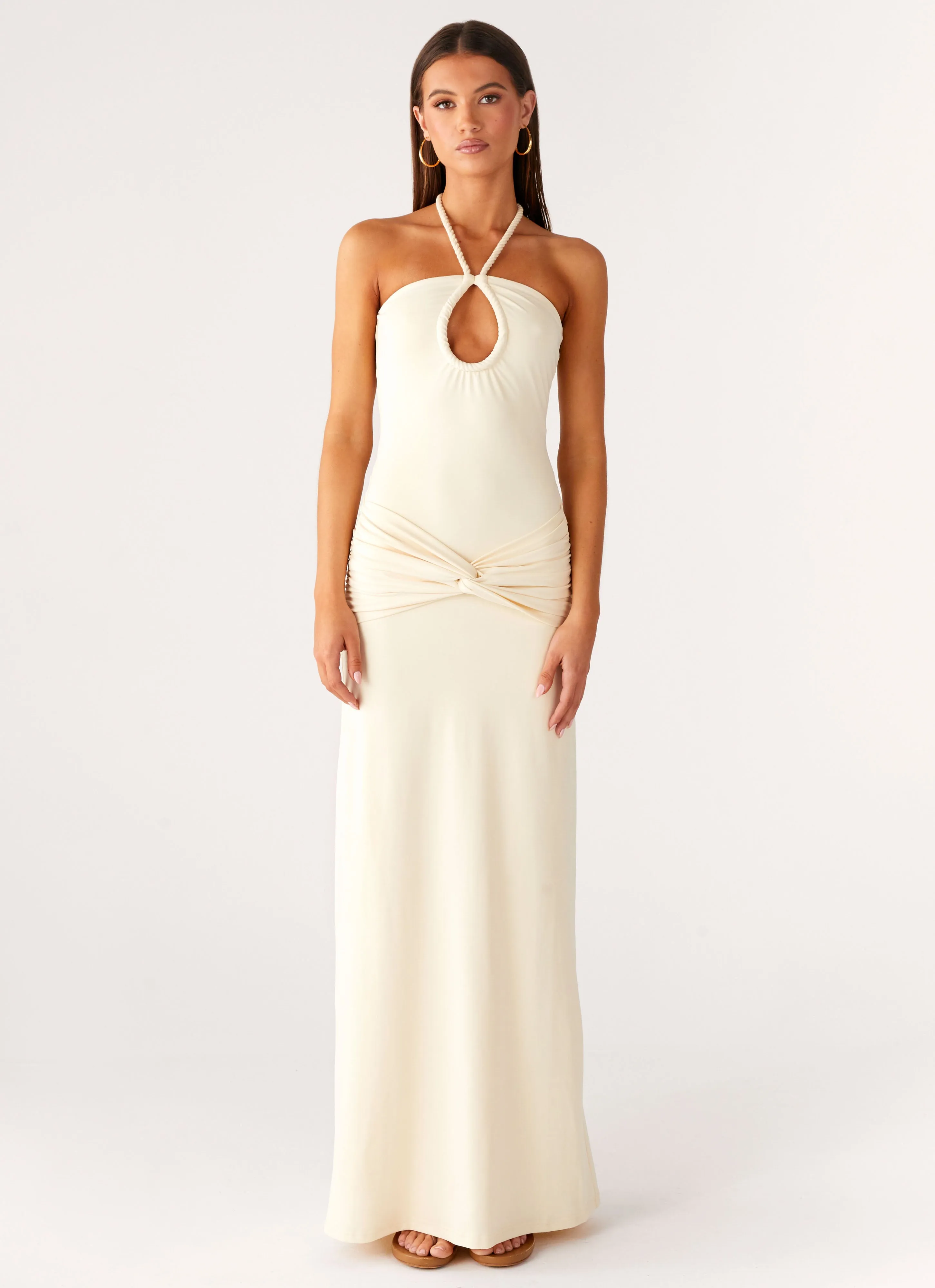 Sacred Maxi Dress - Yellow Timeless office dress