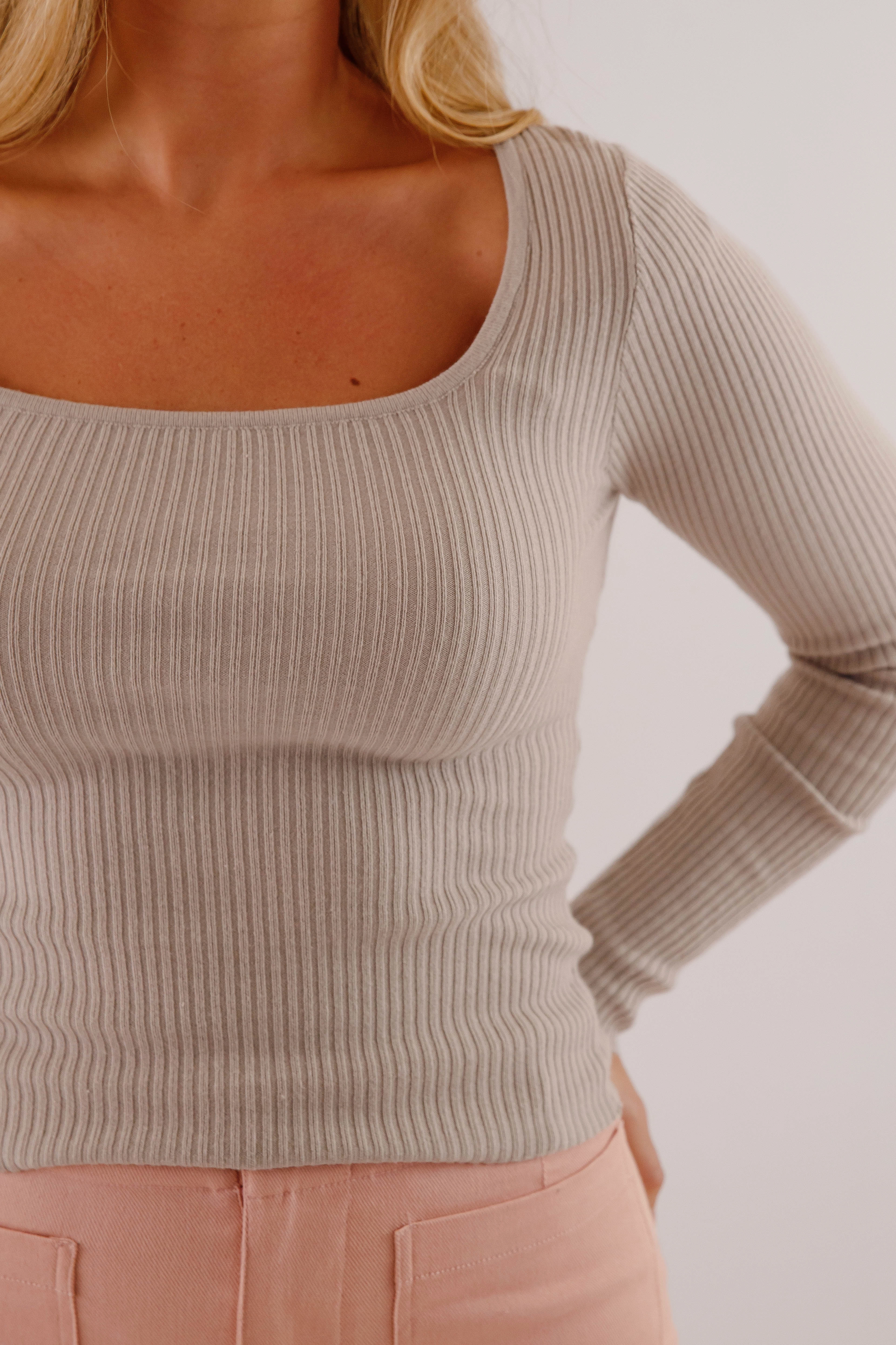AllPurposeWear Safe Space Here Ribbed Top