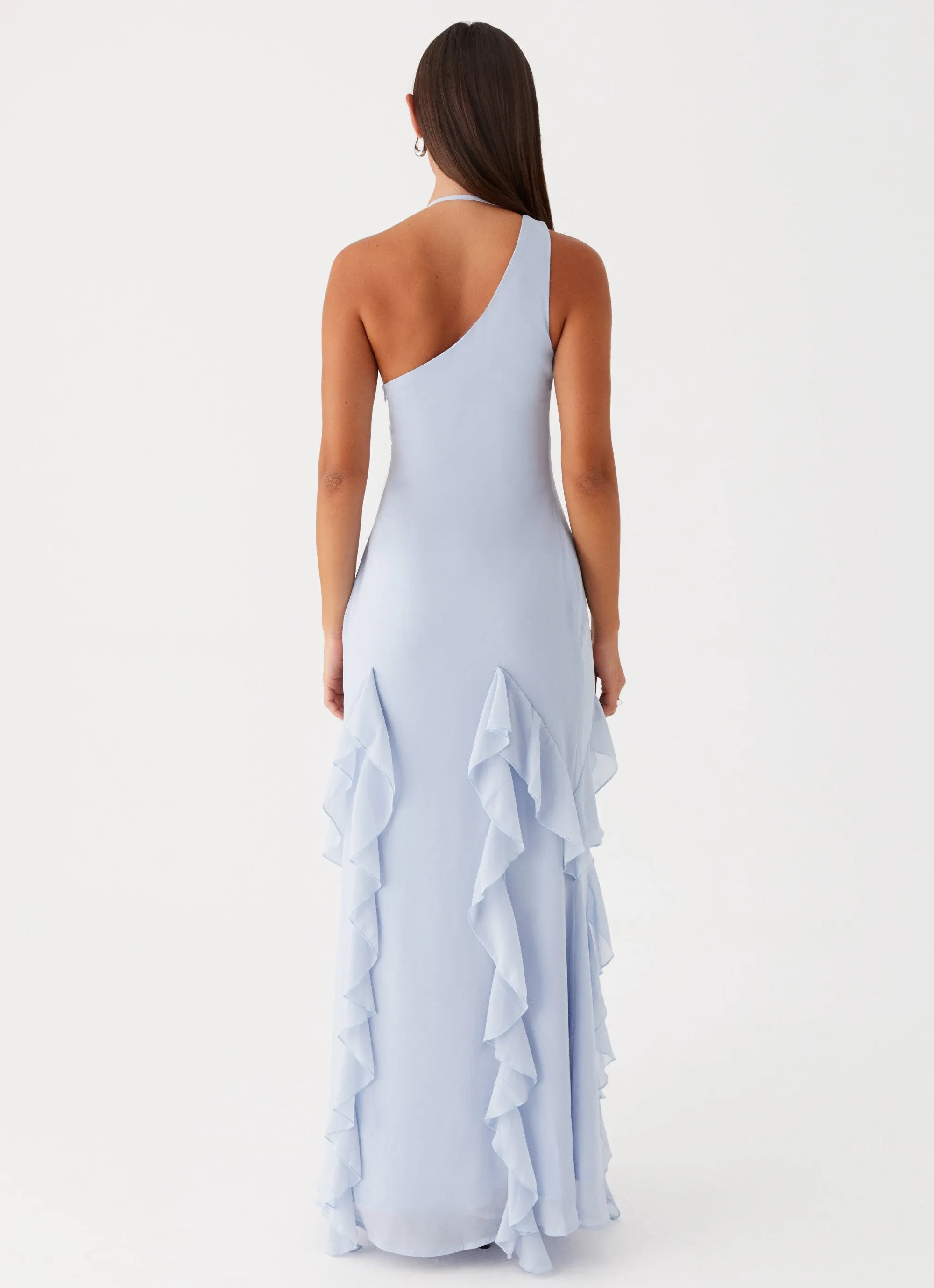 Sammie Maxi Dress - Blue Earth Colors Must-have