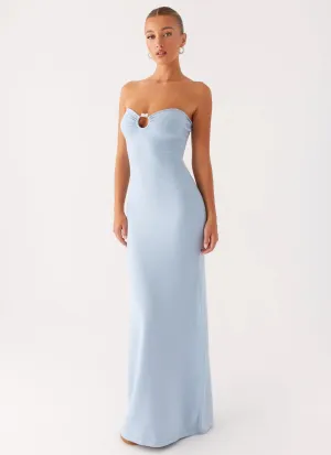 Samson Knit Maxi Dress - Blue Bold Mood Contemporary Wear