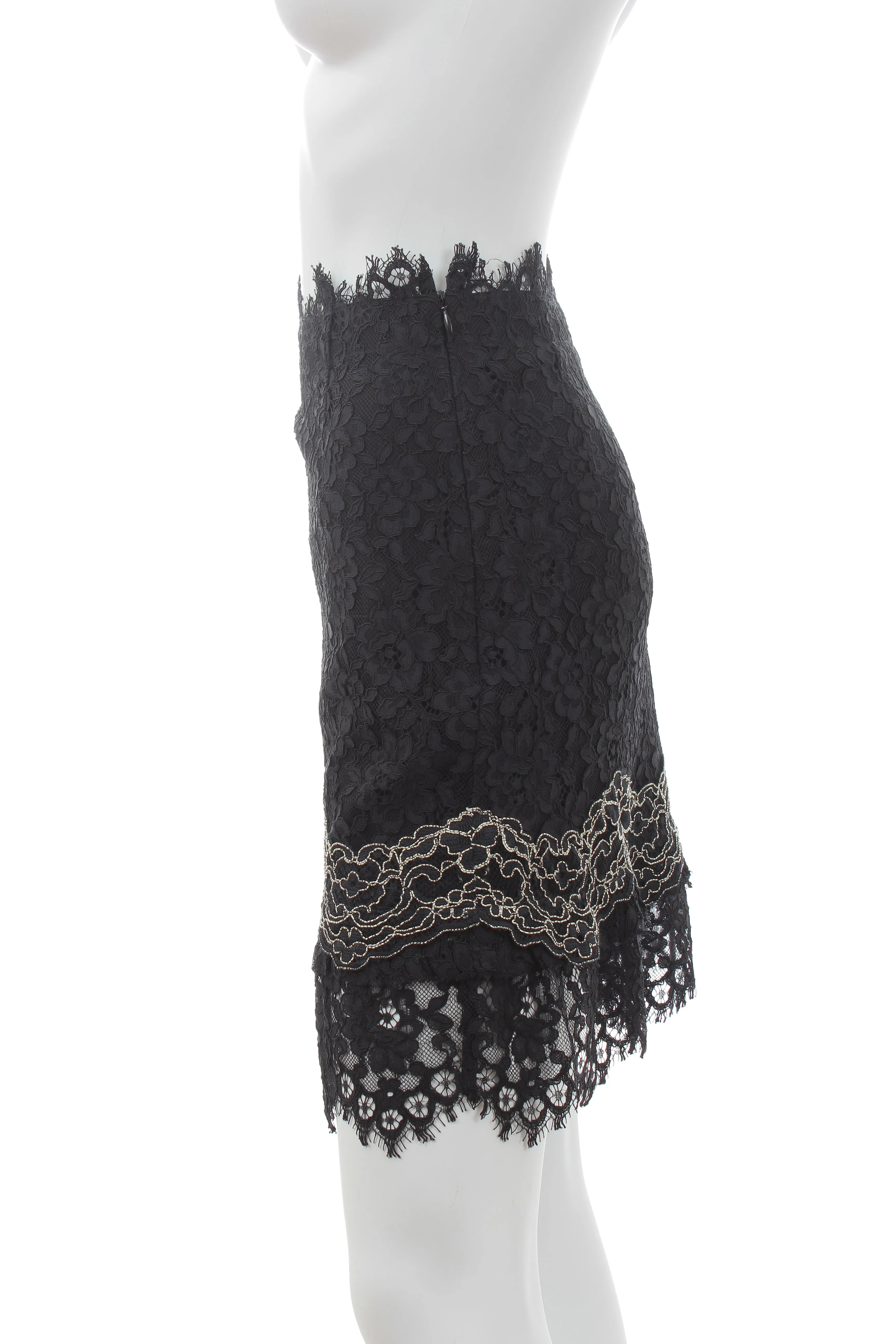 Sandro Lace Mini Skirt