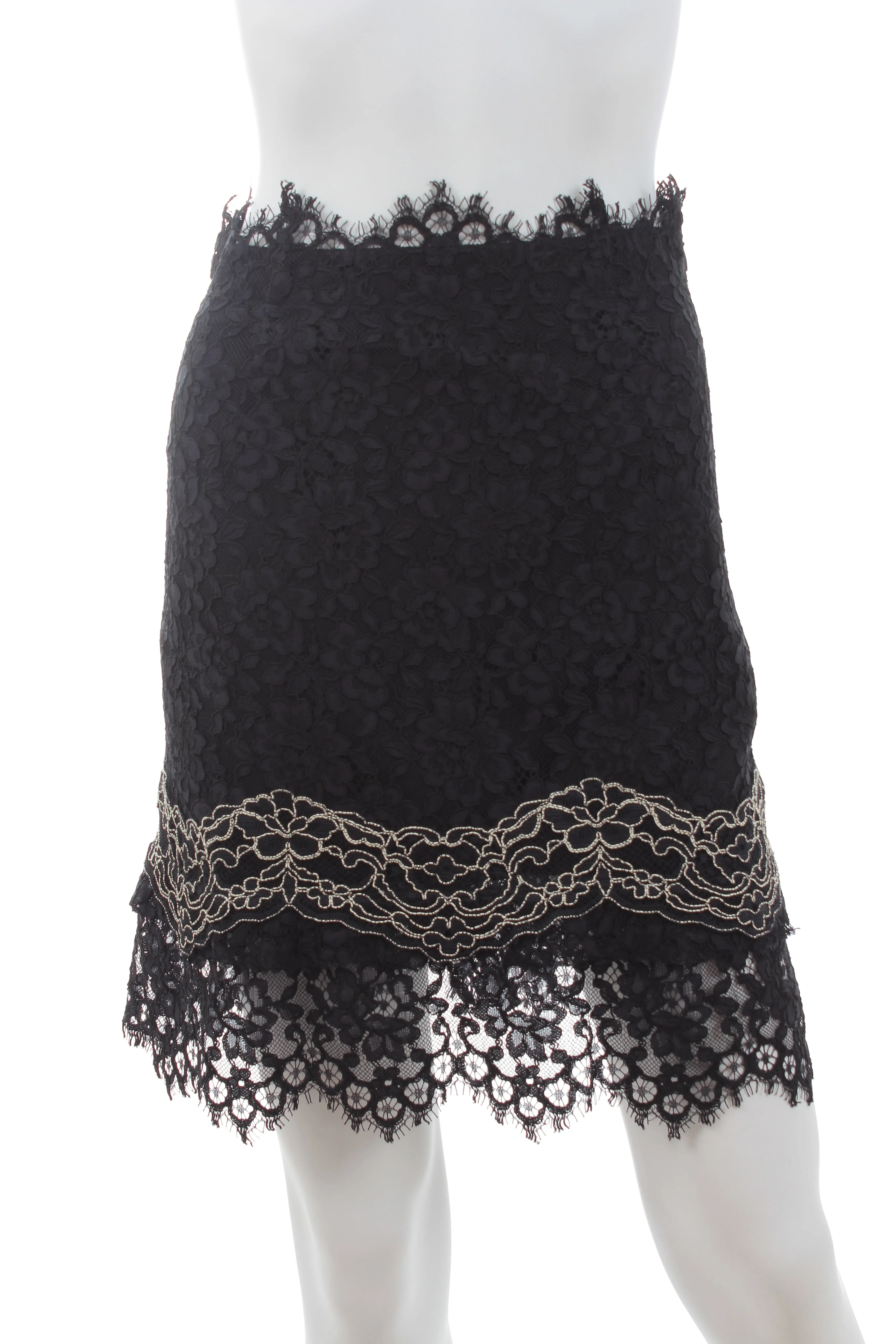Sandro Lace Mini Skirt