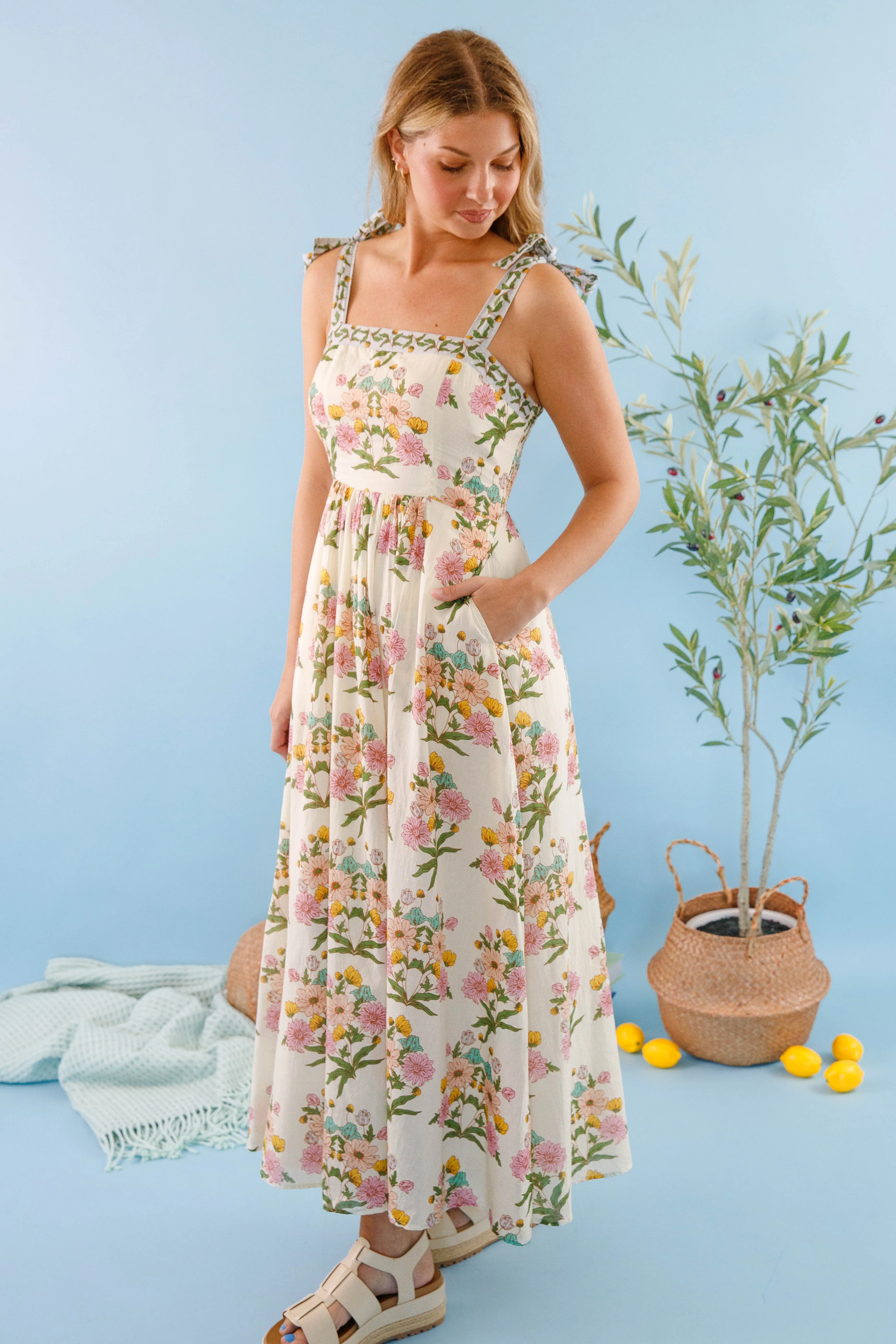 AntiPillTreatment Santa Barbara Maxi Dress