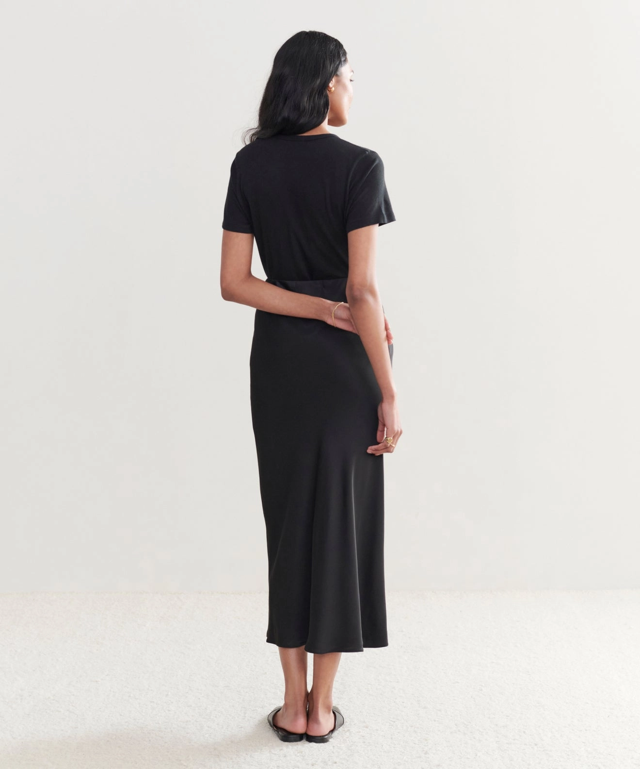 Sawyer Slip Skirt Professional Wear Chill Comfort