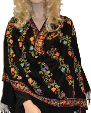 Scarf/Scarves/Shawl/Shawls/Embroidery Shawl from Cashmere Pashmina Group (12)