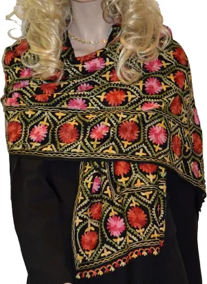 Scarf/Scarves/Shawl/Shawls/Embroidery Shawl from Cashmere Pashmina Group (14)