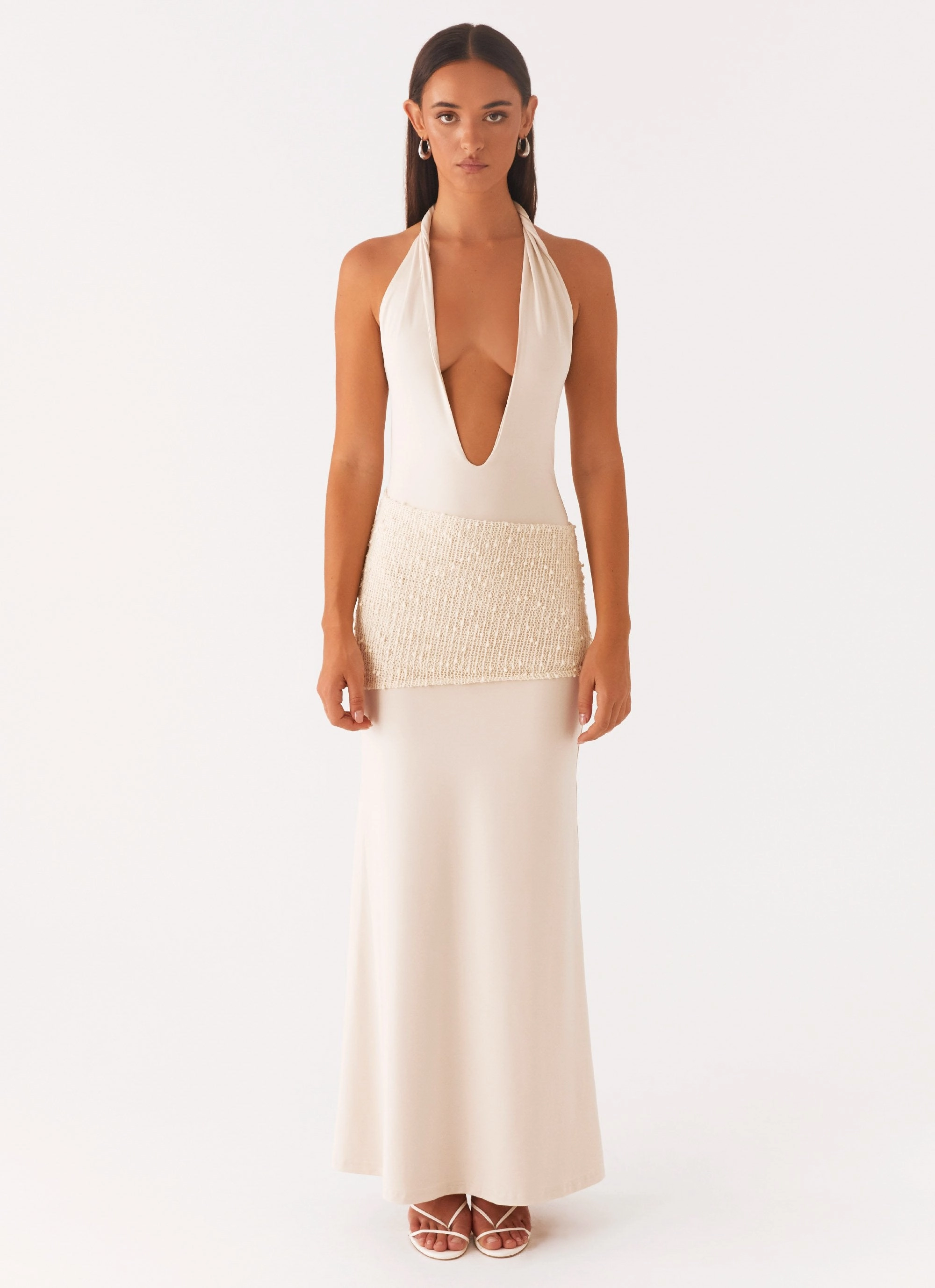 Light Wear Scenic Maxi Dress - Sand