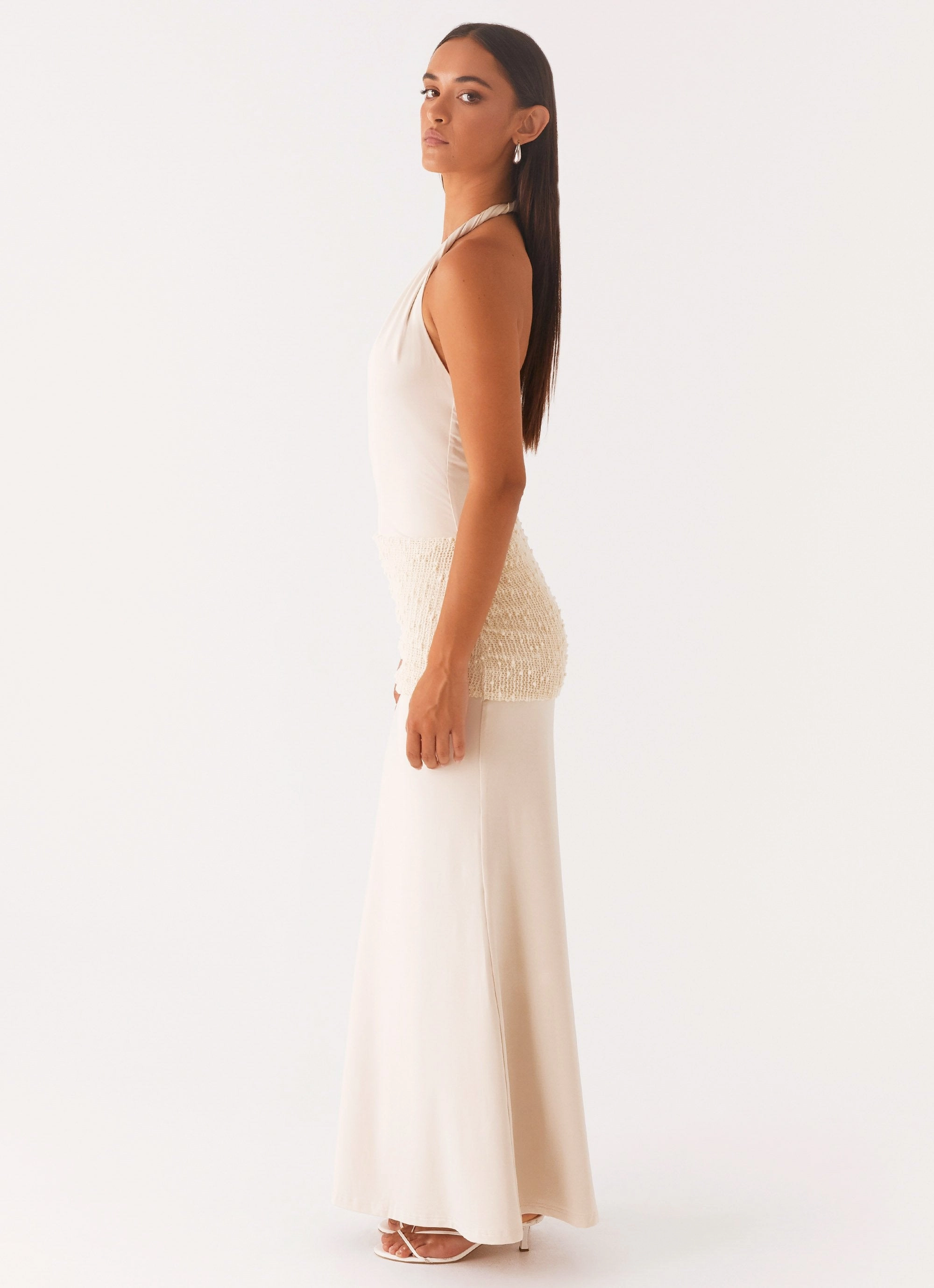 Scenic Maxi Dress - Sand Dry-Clean-Only