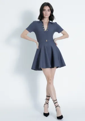 Elsa Knit Mini Dress Photo Glow Comfortable Silhouette