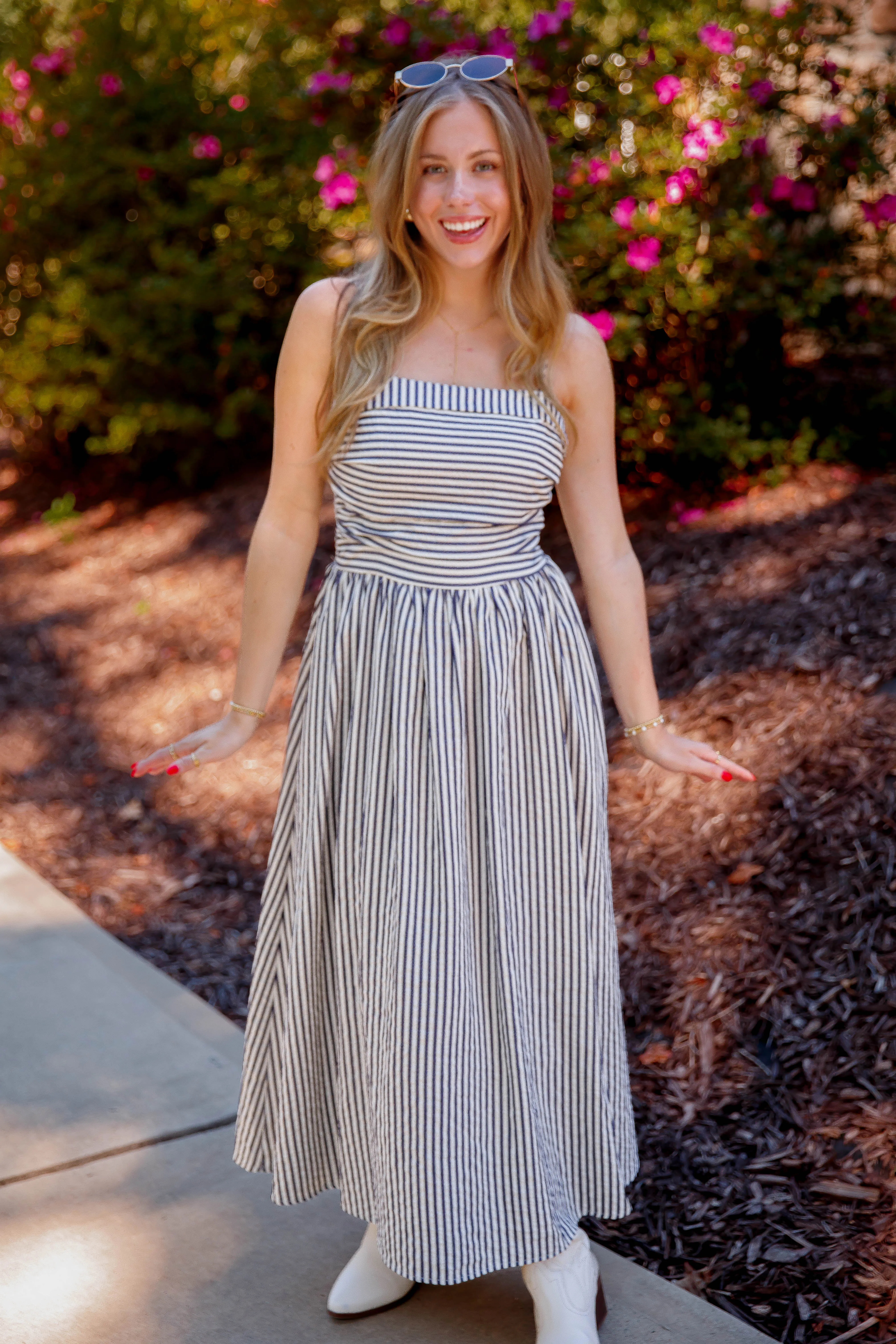 Make No Mistake Midi Dress Wool-Blend Feminine full-length gown
