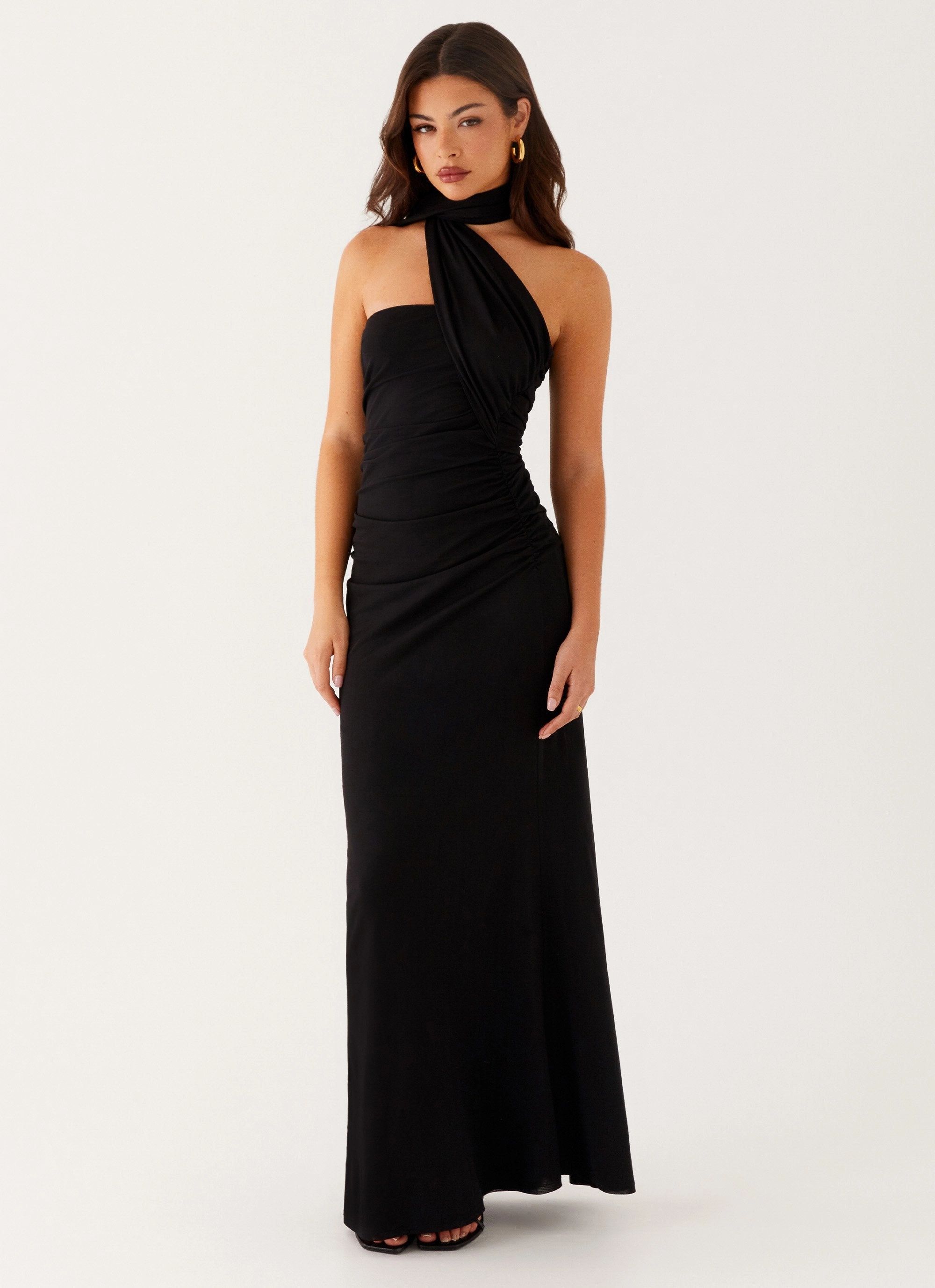 Songbird Maxi Dress - Black Lounge Mode