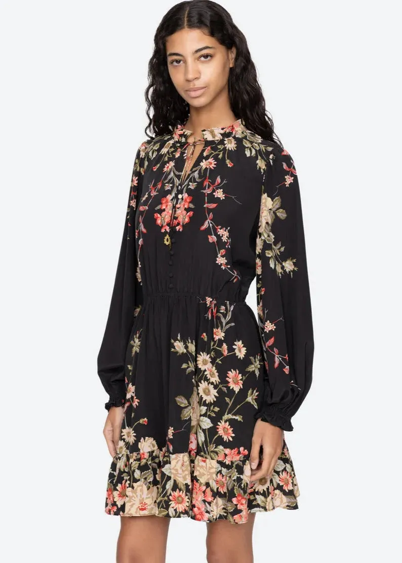 Sea NY Jolie Mini Dress Metallic-Shine Classic Motion