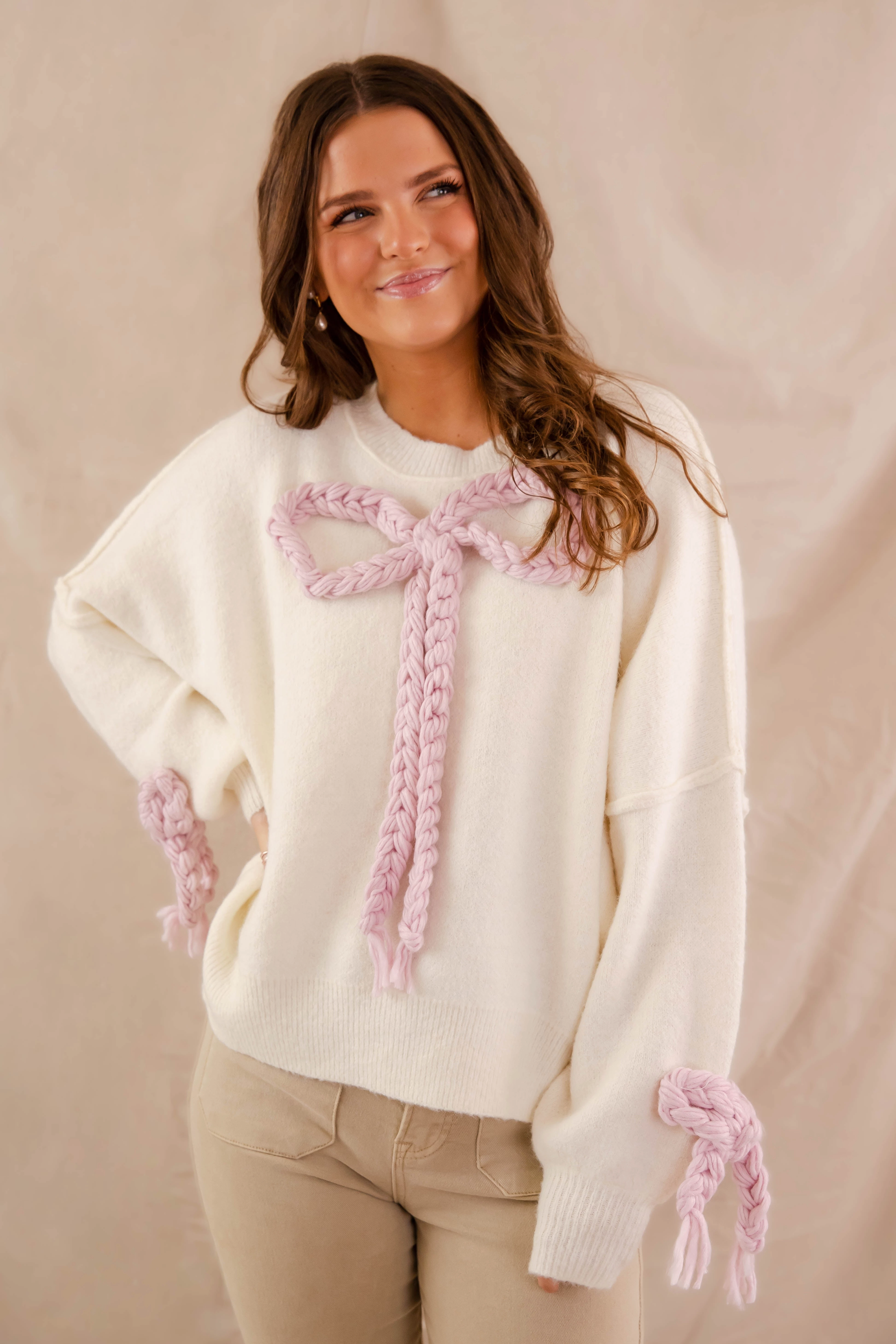 Searching For A Cowboy Sweater-Ivory Formal Wear