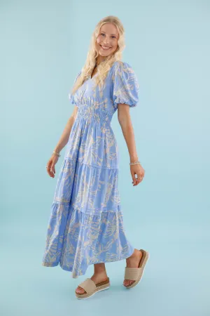 Sleek Volume Seeing A Pattern Maxi Dress