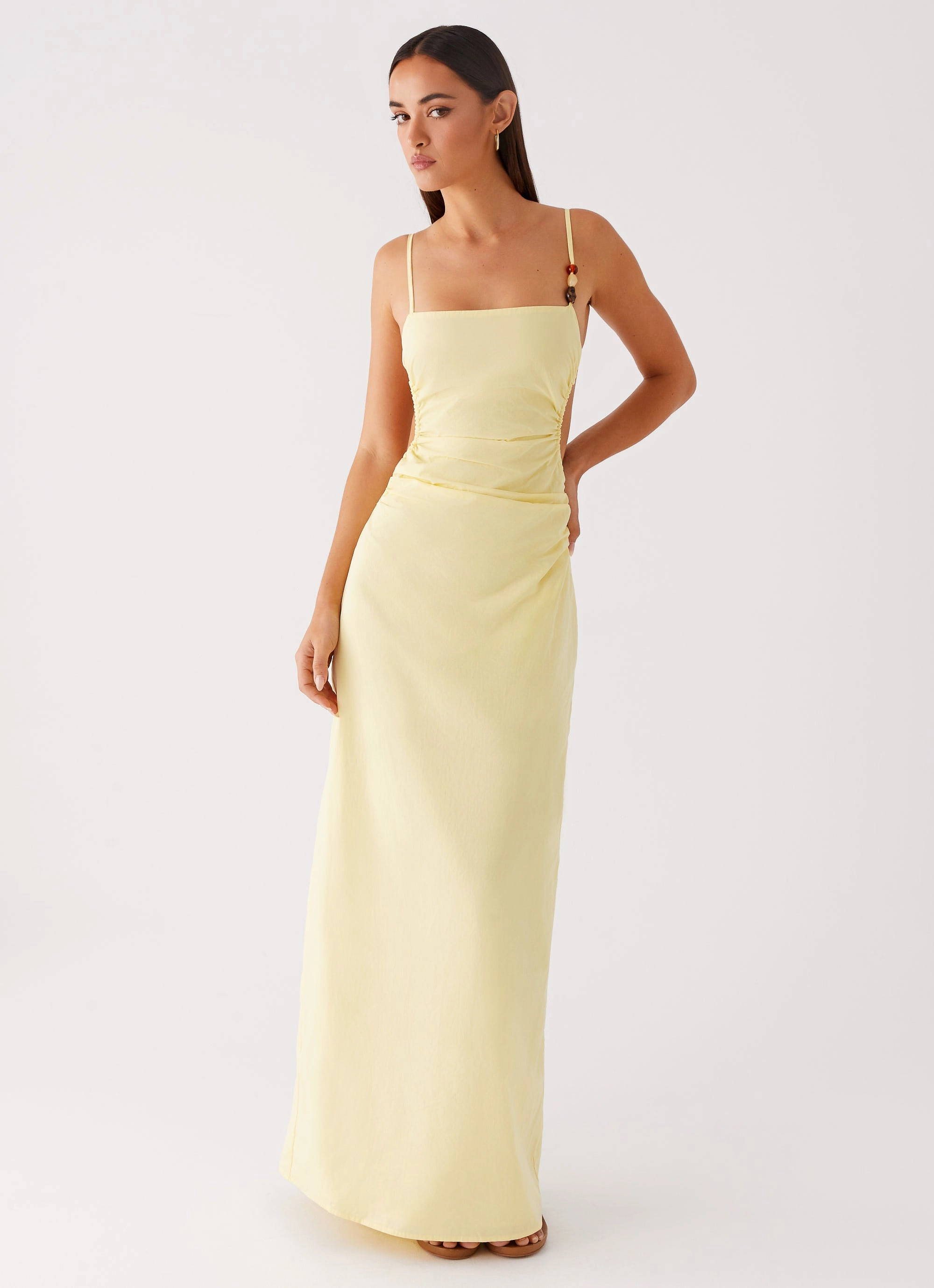 countryside Casual Fit Selah Maxi Dress - Yellow