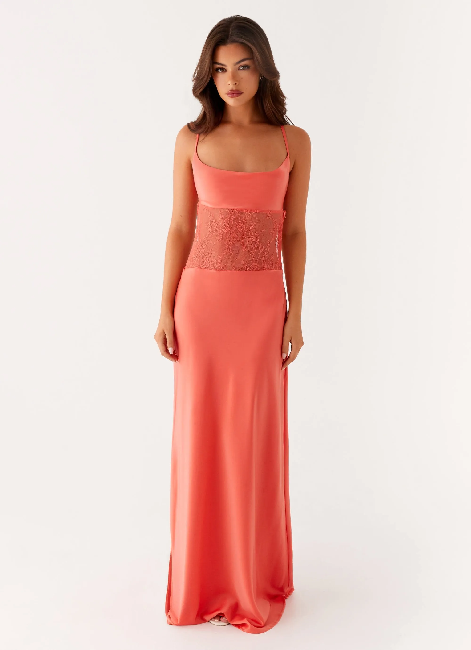 Trendy pick Shae Maxi Dress - Tangerine