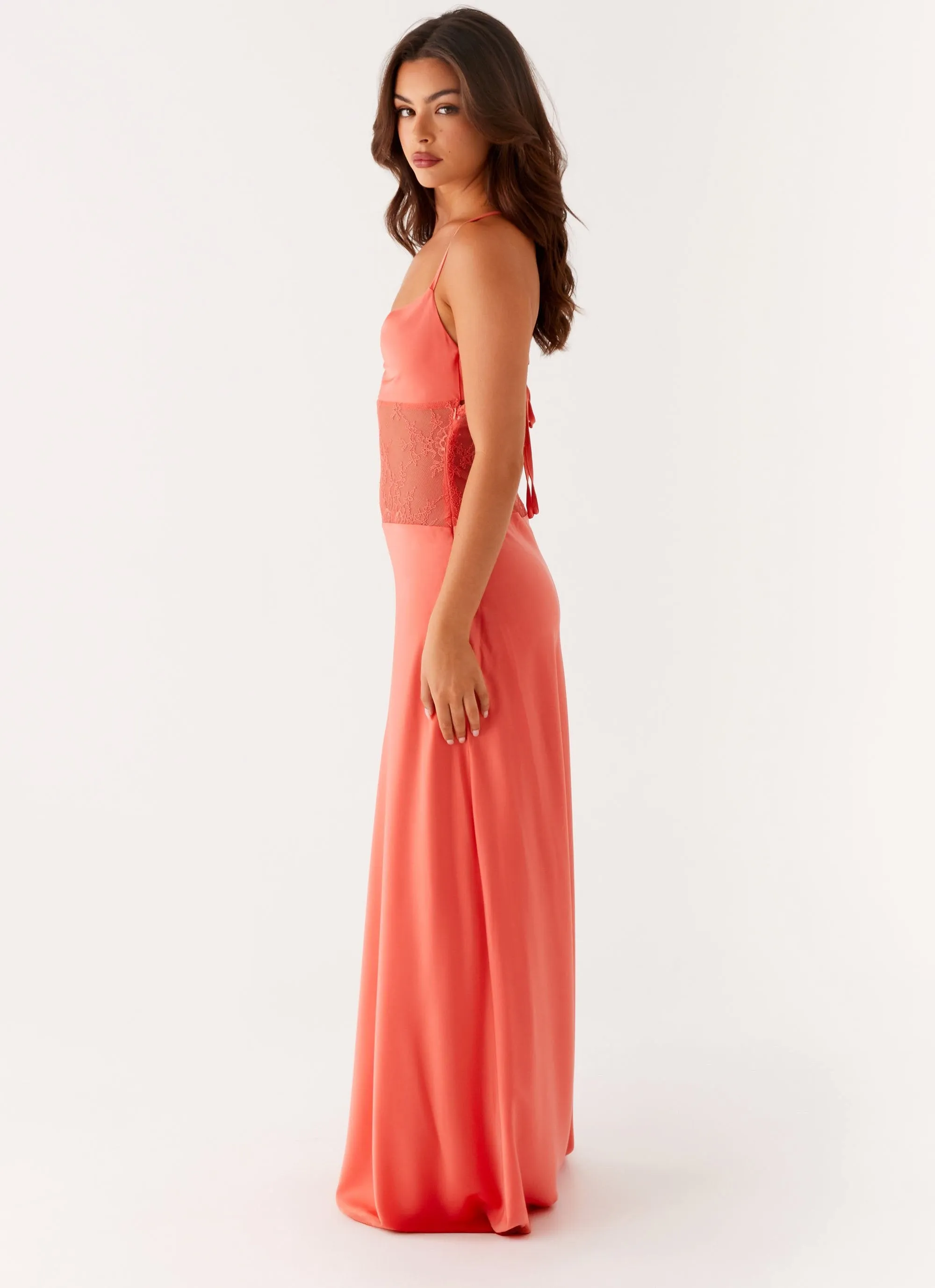 Day To Night Shae Maxi Dress - Tangerine
