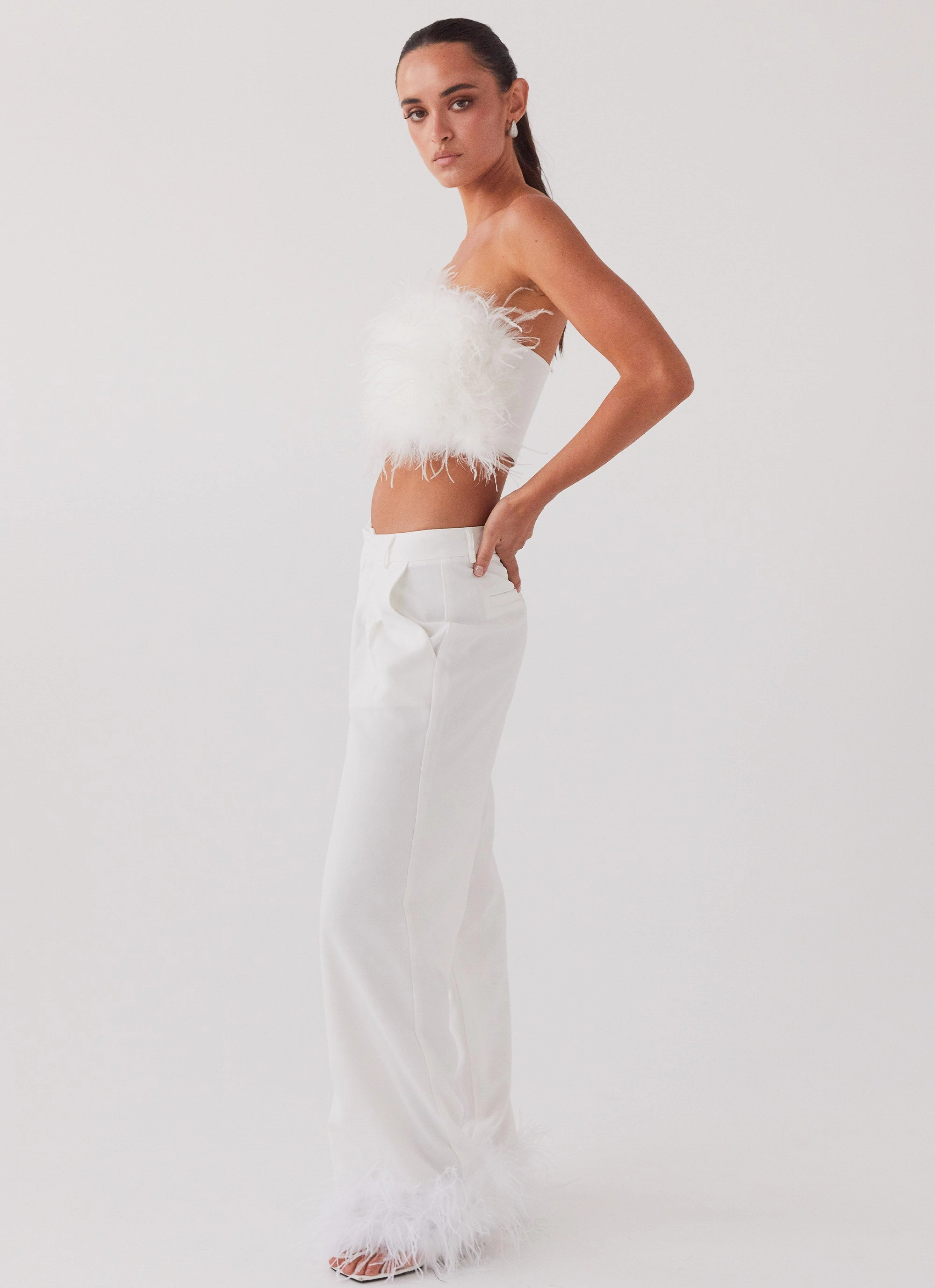 Shake It Off Feather Pants - Snow Stretching Fit Layering Comfort