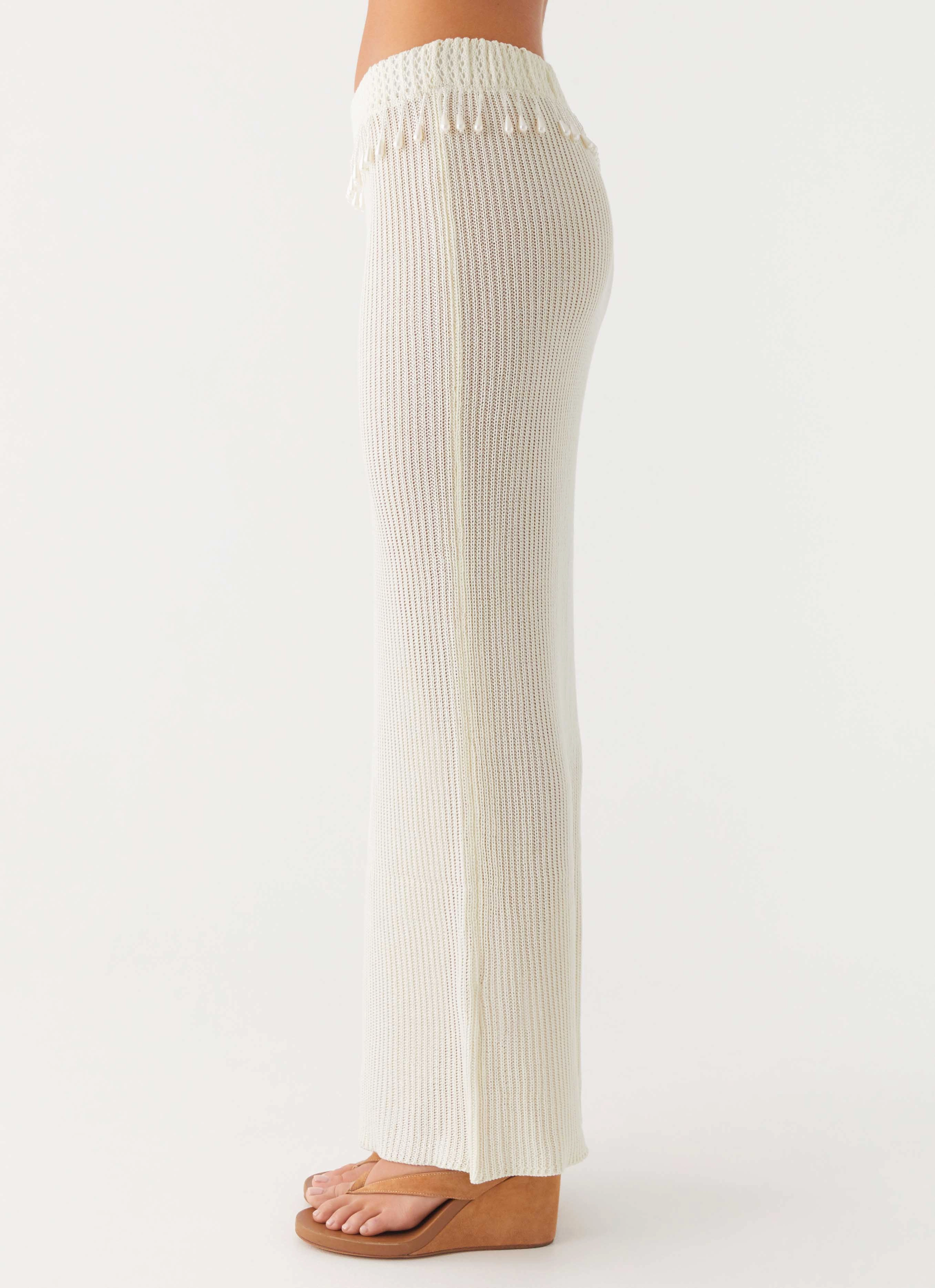 Basilia Maxi Skirt - Off White Light Activated Cooling