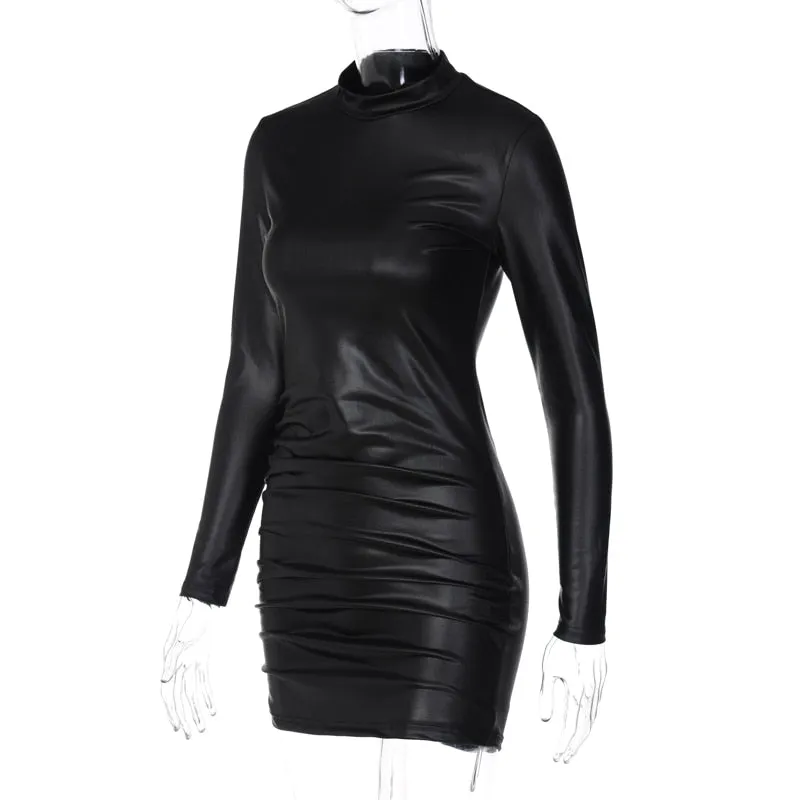 She Chic Ruched Bodycon Mini Dress