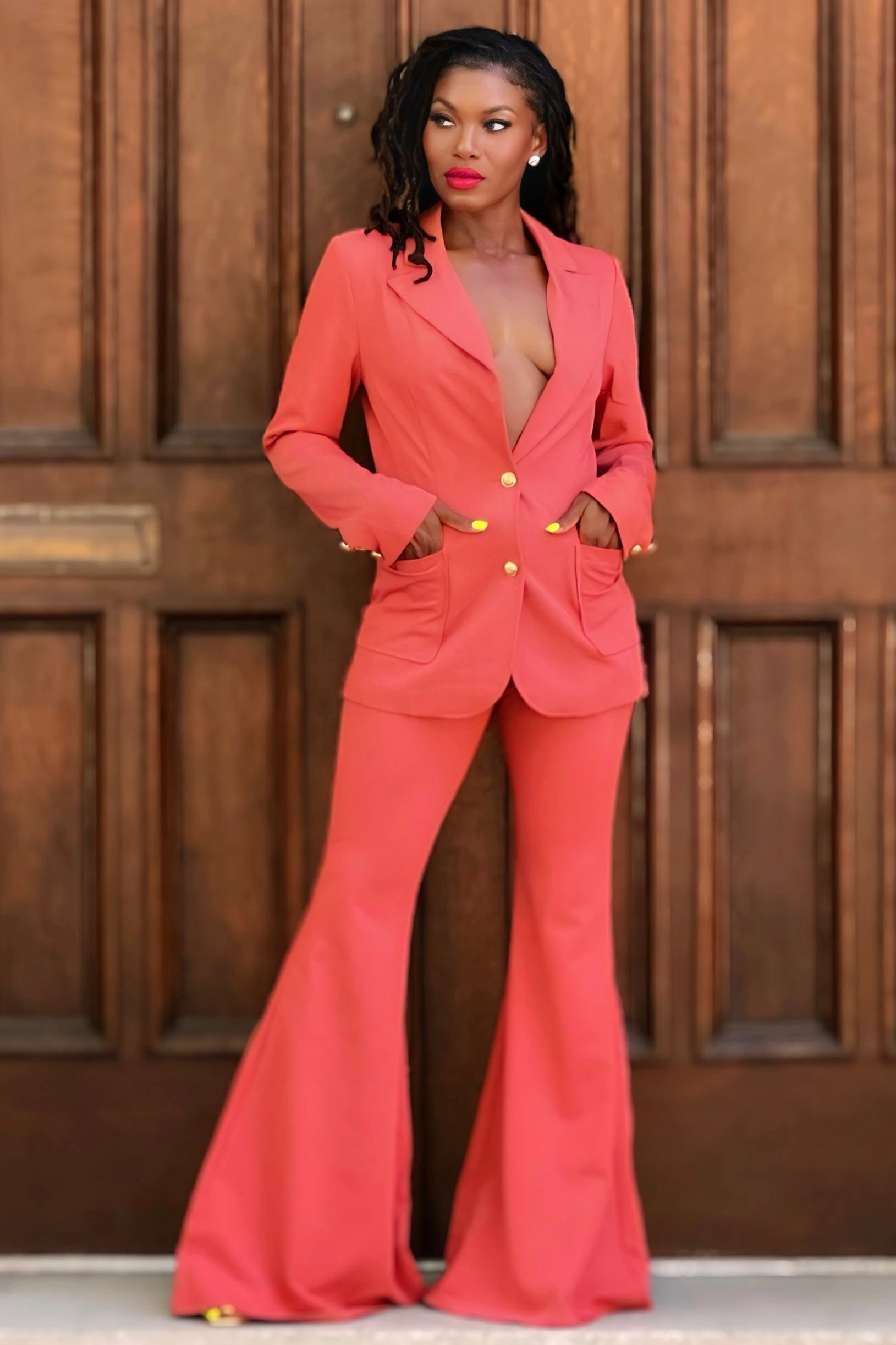 Sheeba Boss Chick Power Suit Mesh Ventilation Panels Multi Pocket System