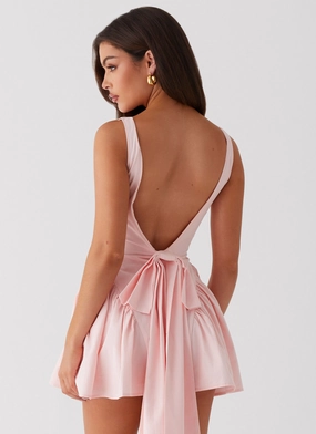 Invited Mini Dress - Pink Autumn Ready