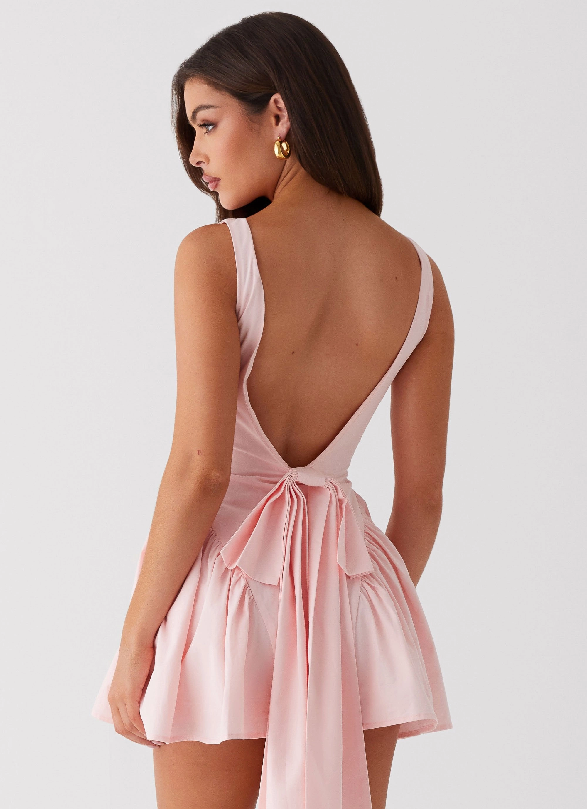 Invited Mini Dress - Pink Autumn Ready