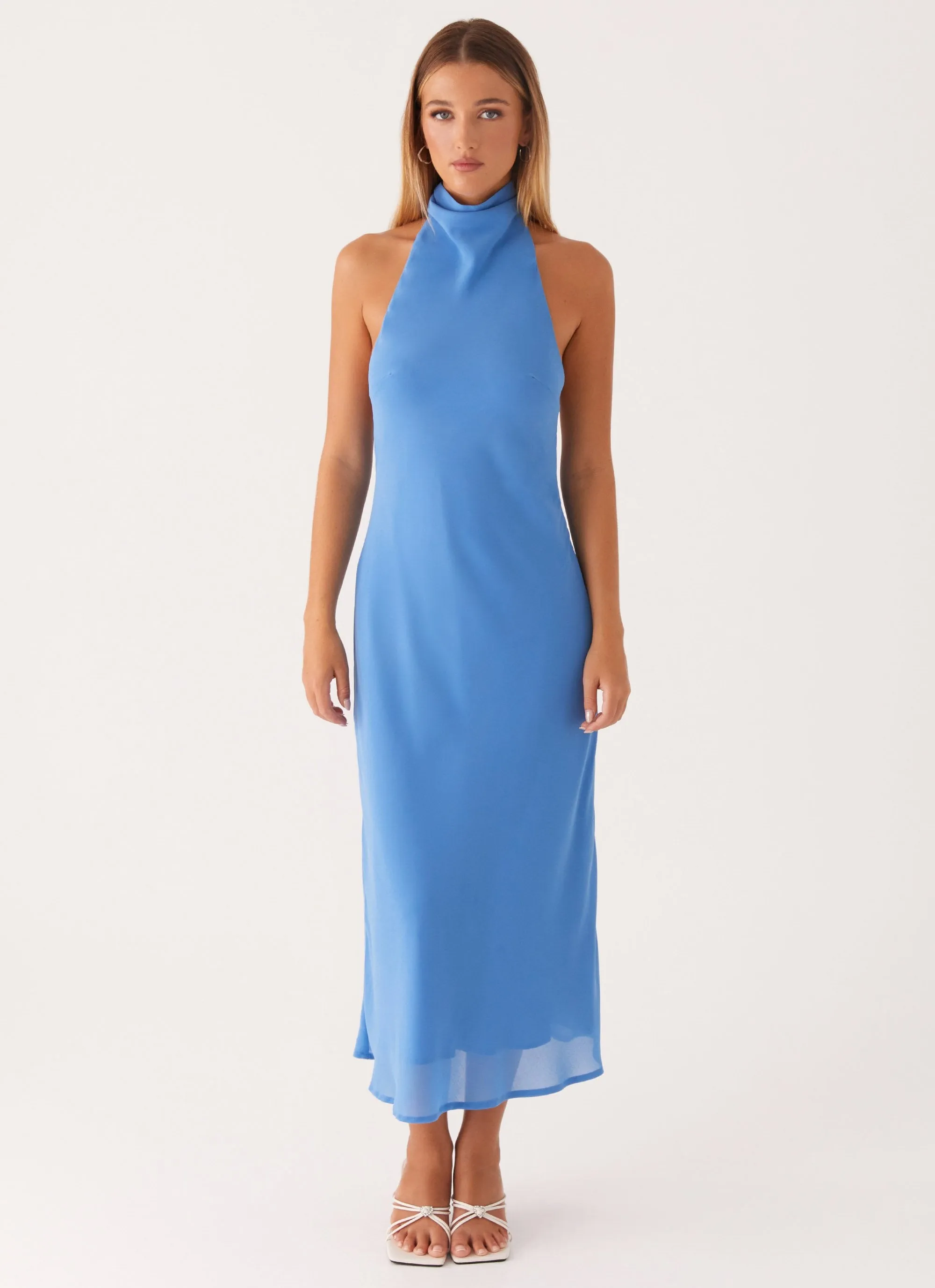Fresh Appeal Shelly Midi Dress - Azure