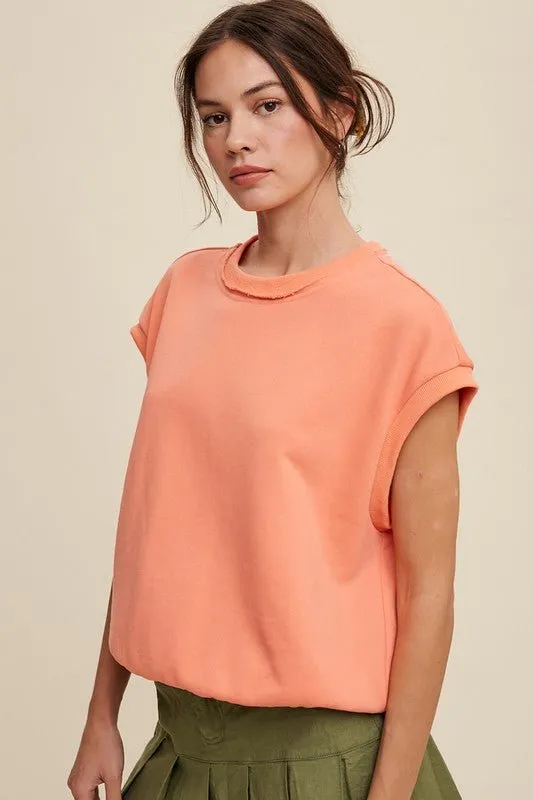Short Sleeve Sweatshirt