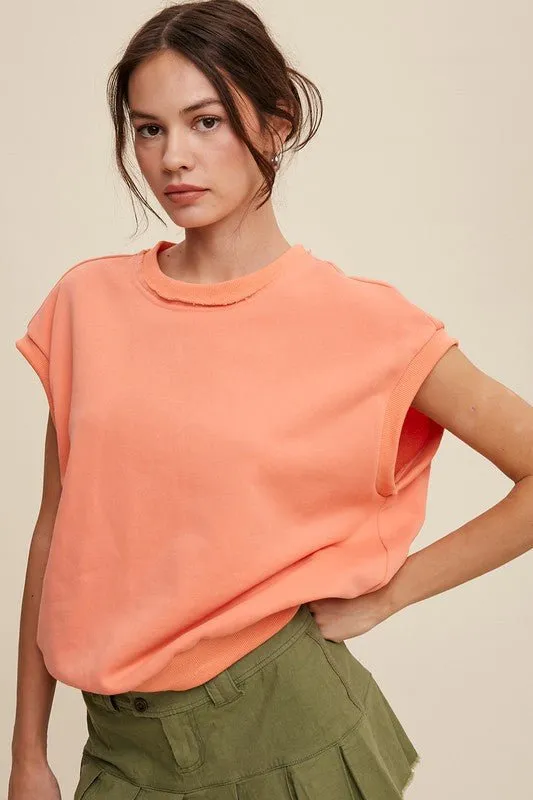 Short Sleeve Sweatshirt