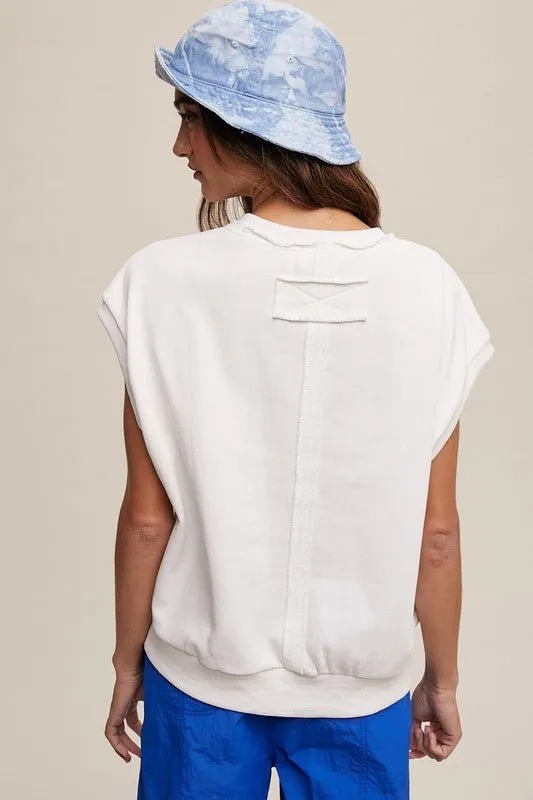Short Sleeve Sweatshirt