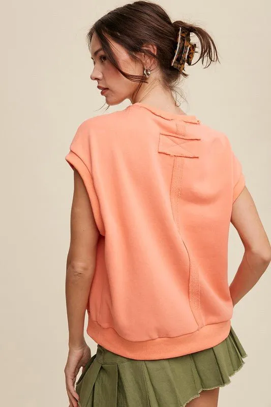 Short Sleeve Sweatshirt
