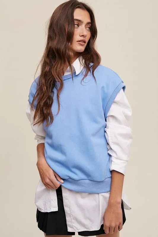 Short Sleeve Sweatshirt