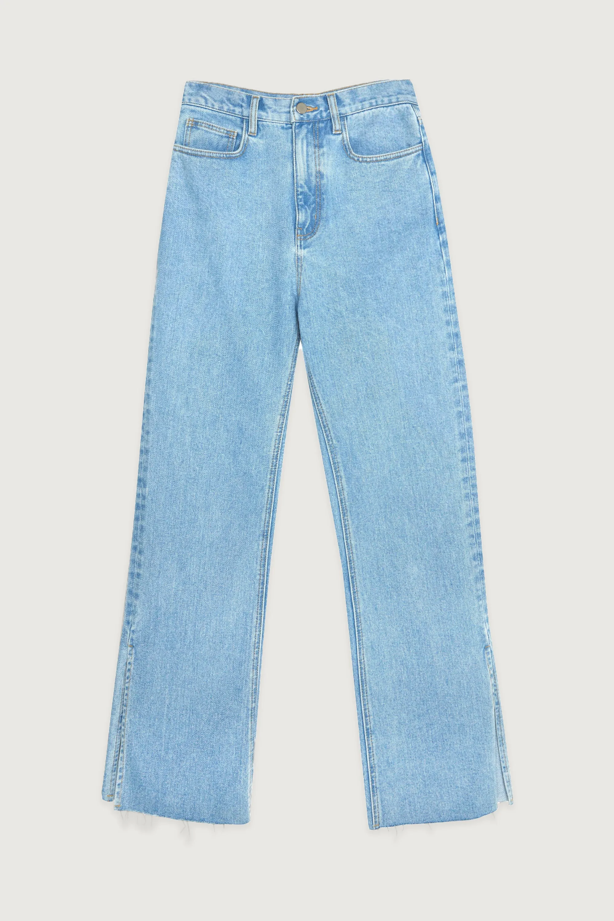 SIDE SLIT JEANS