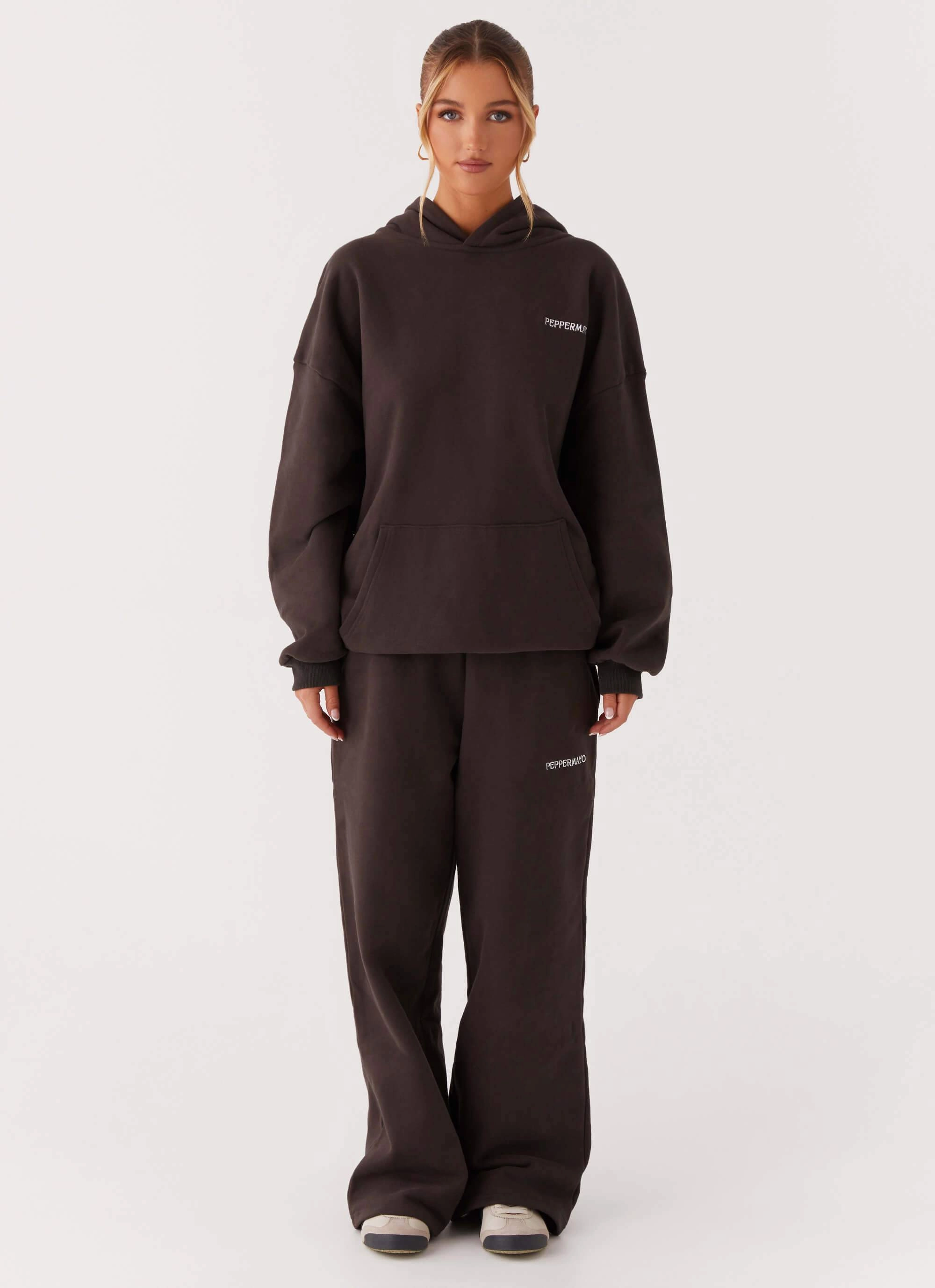 Signature Oversized Hoodie - Charcoal Travel Ready