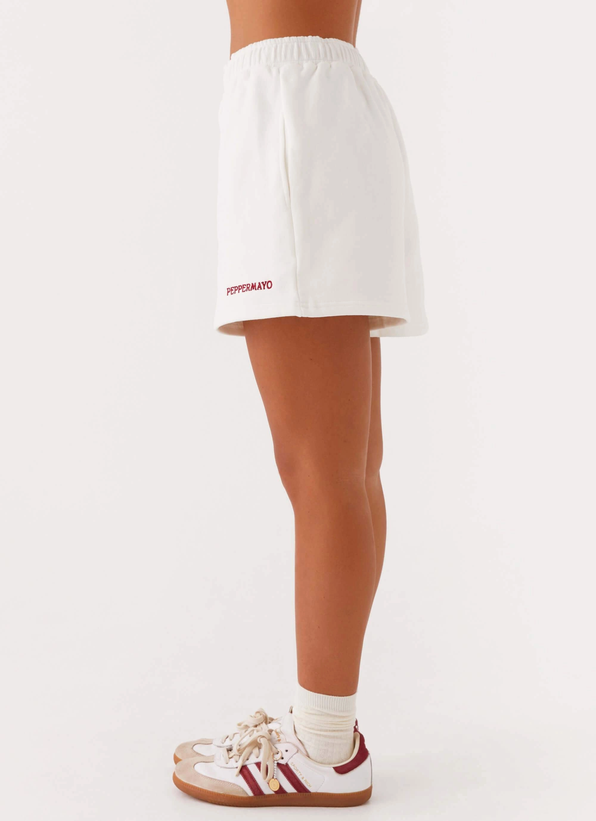 Performance Support Signature Sweatshorts - Ivory