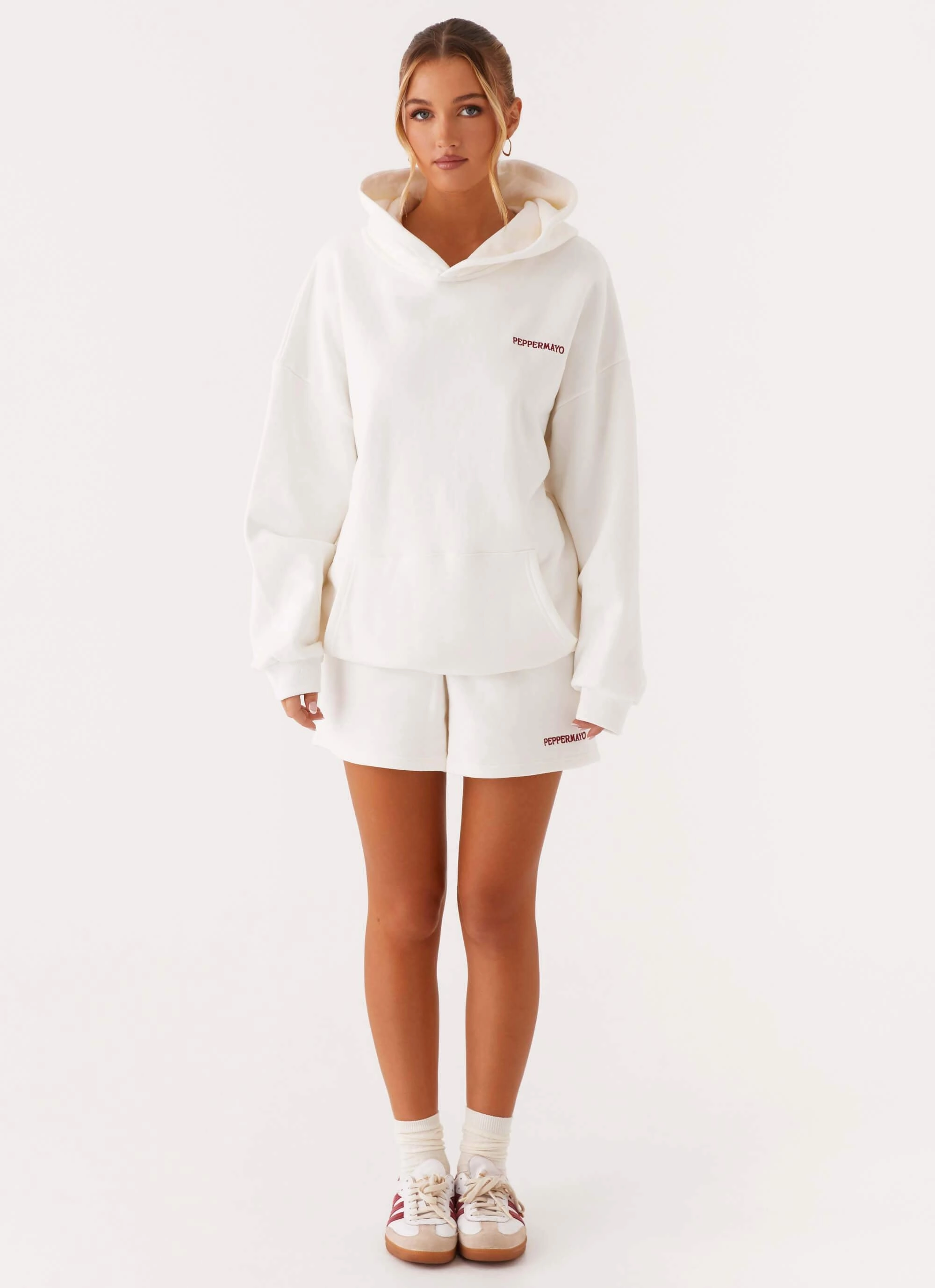 Signature Sweatshorts - Ivory Timeless Comfort Wear