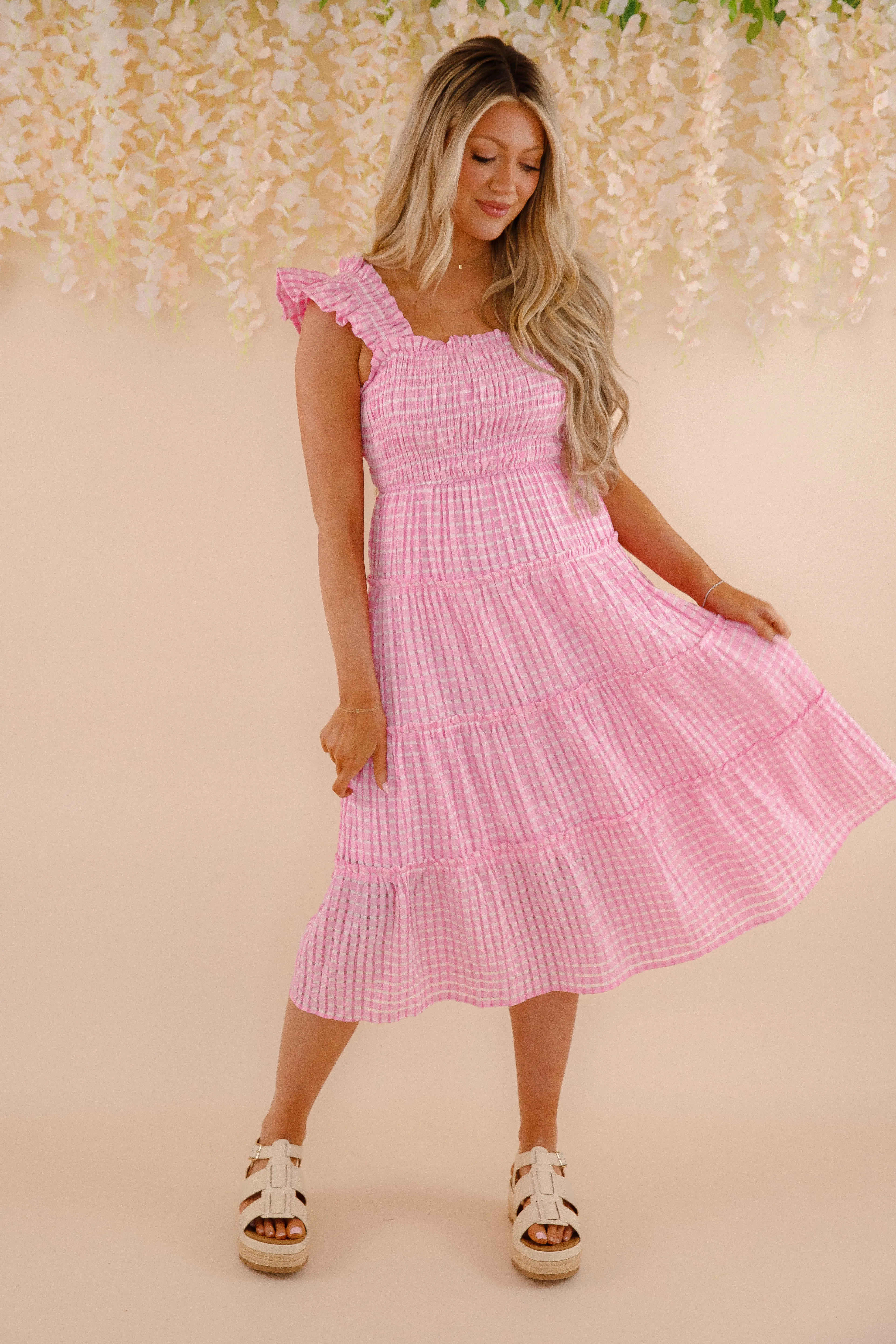 Spring Garden RESTOCK: Country Club Brunch Midi Dress