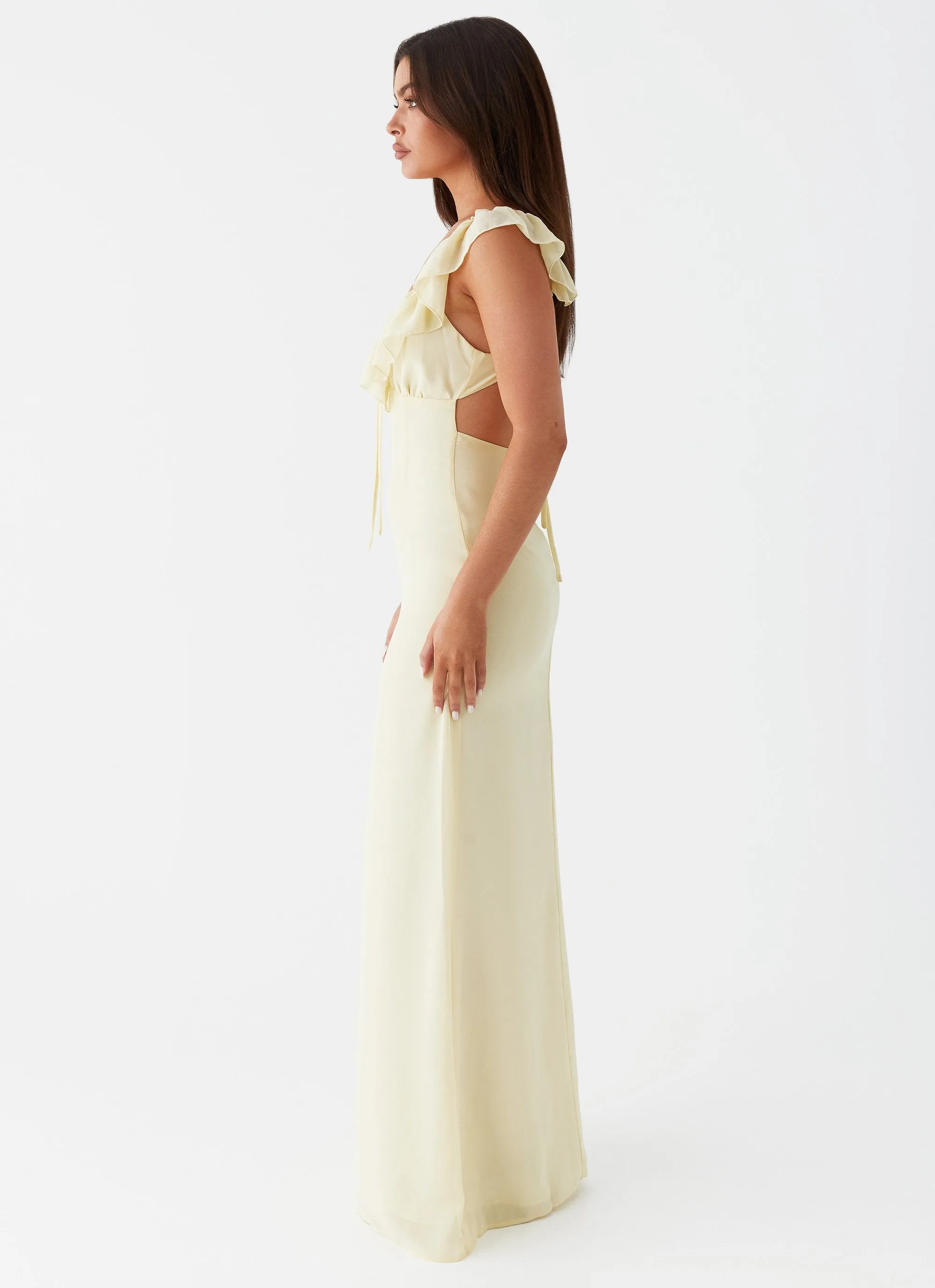 Comfy Detail Silvie Maxi Dress - Yellow