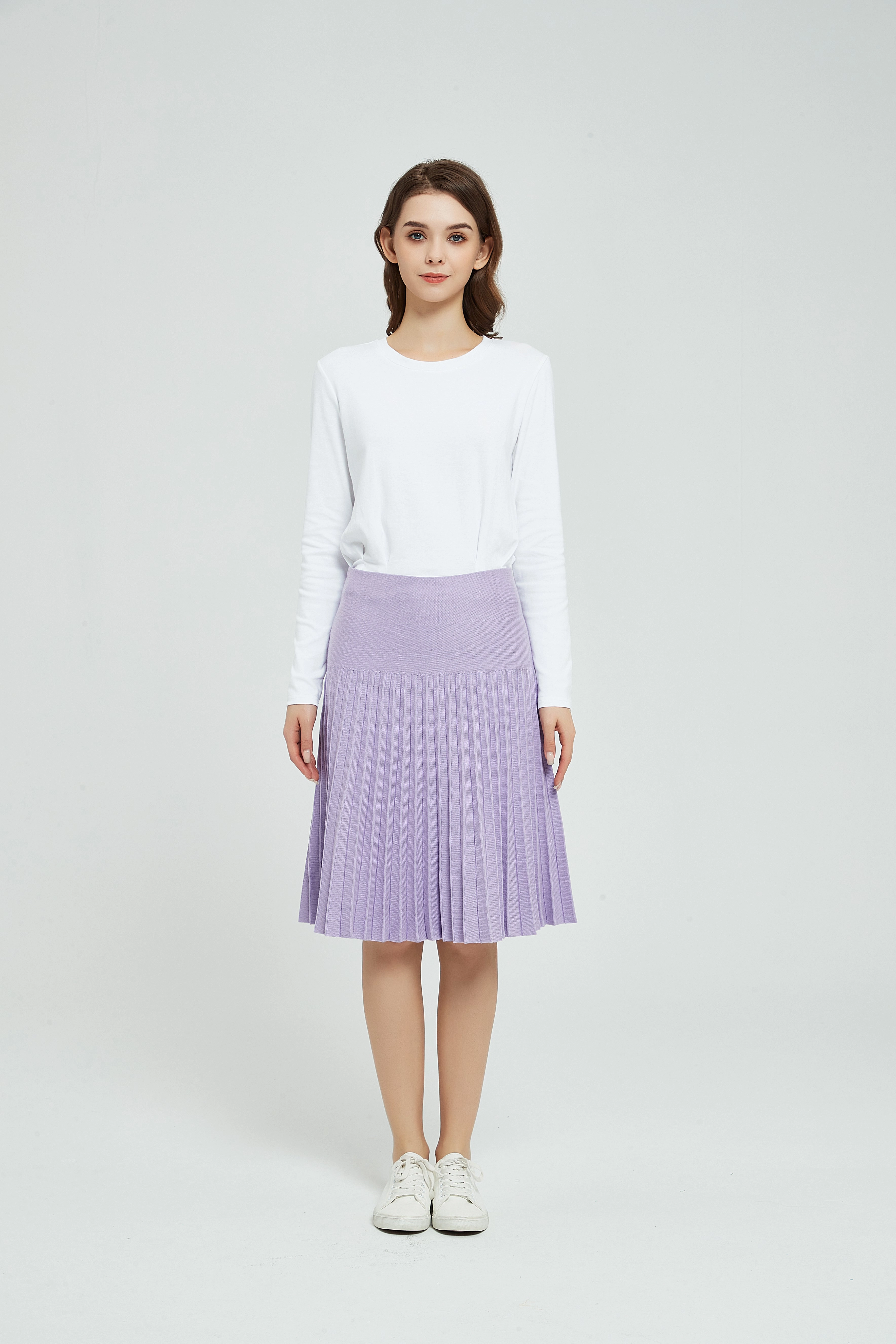 MM YEAR ROUND PLEATED - LAVENDER Work Flex Core Support
