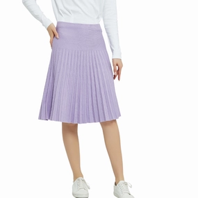 MM YEAR ROUND PLEATED - LAVENDER Casual Appeal Sporty Comfort Fit