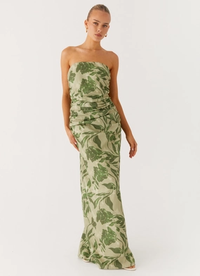 Sirrah Maxi Dress - Jade Fern Tailored Layers