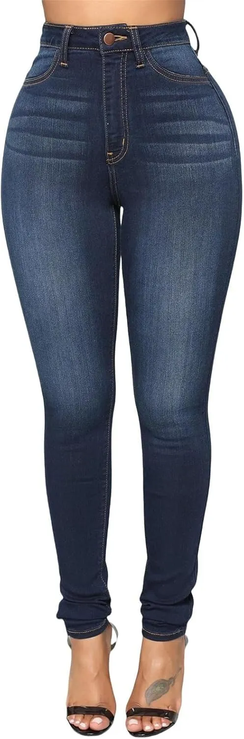 Skinny Jeans for Women,High Waist Butt Lifting Stretch Denim Pants Classic Slim Fit Legging Jeans